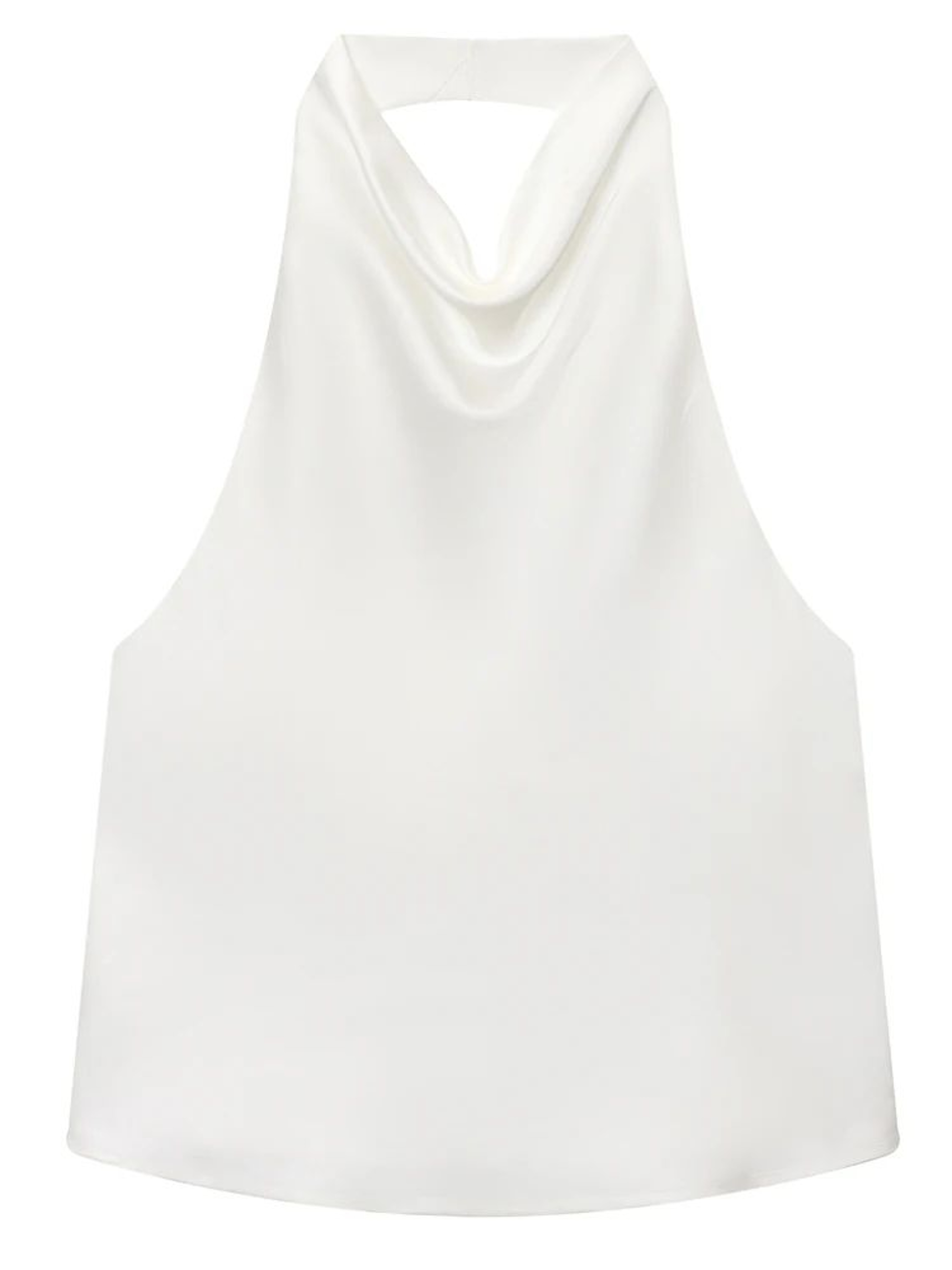 Womens Satin Halter Backless Corset Top  Elegant Summer Sexy Tank 13