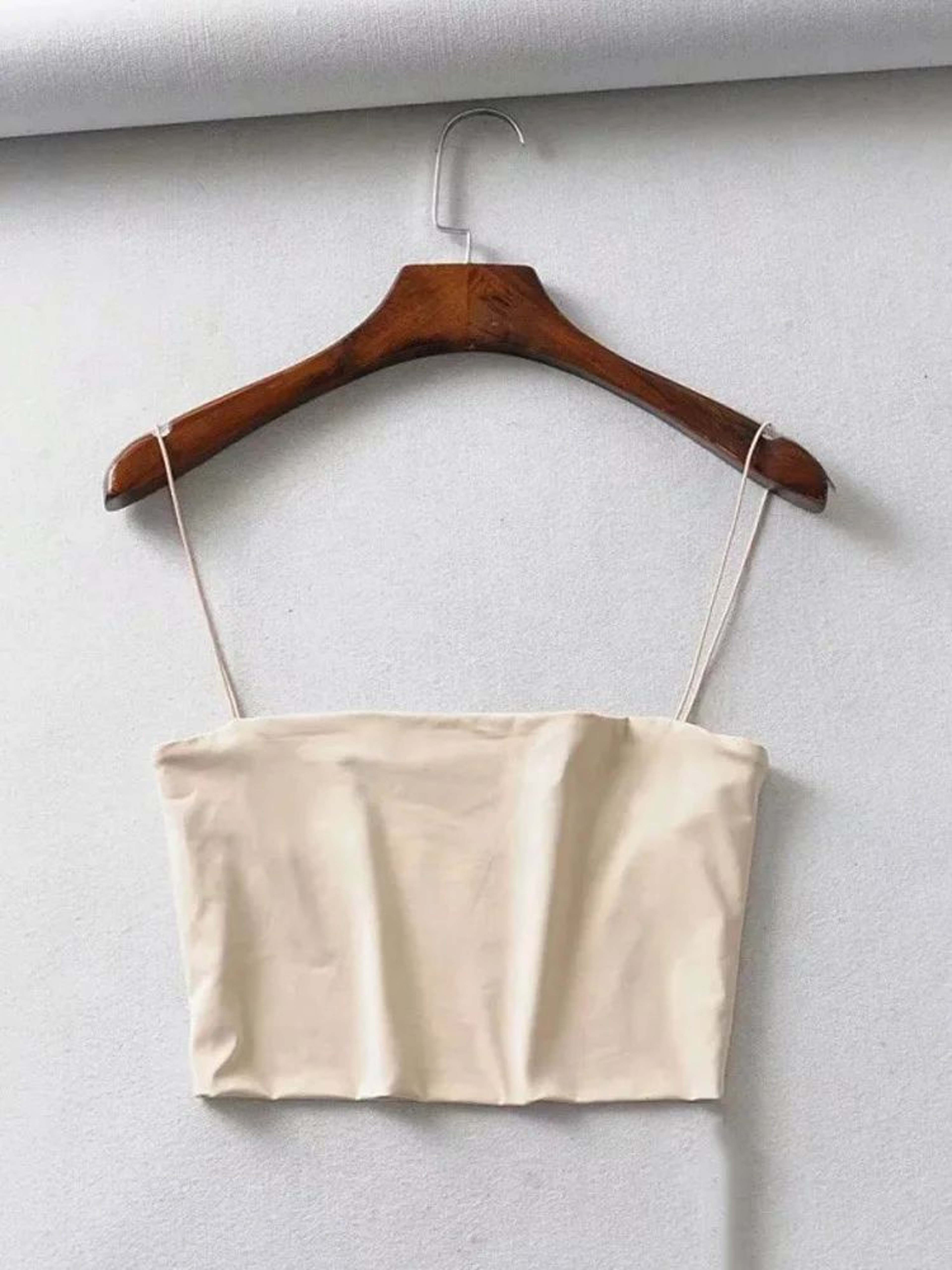 2024 Summer Sexy Elastic Cotton Crop Cami Tank Top For Women 6
