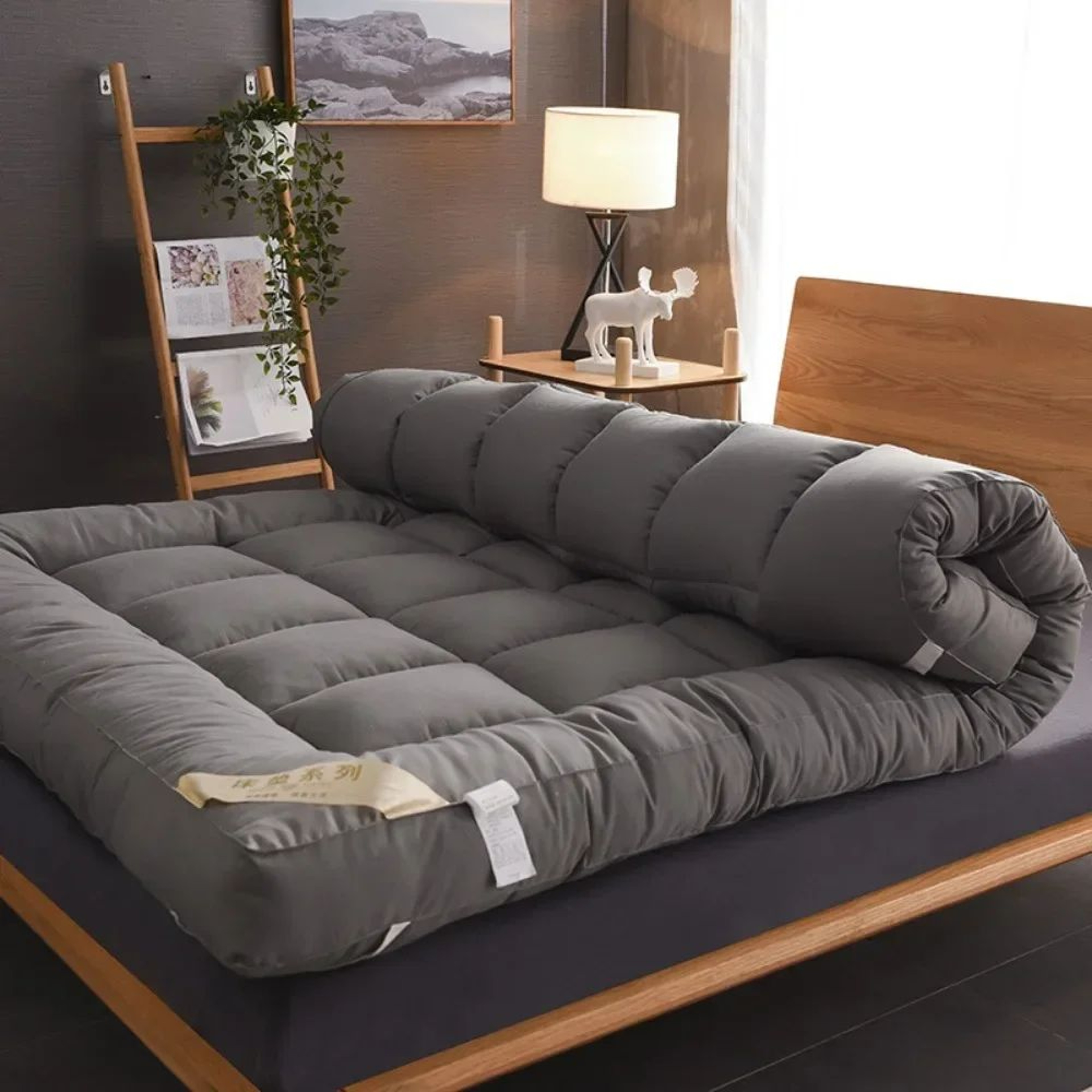 CloudRest 8cm Thick Foldable Tatami Mattress  Breathable Japanese Floor Bed For Dorm  Adult Use 4