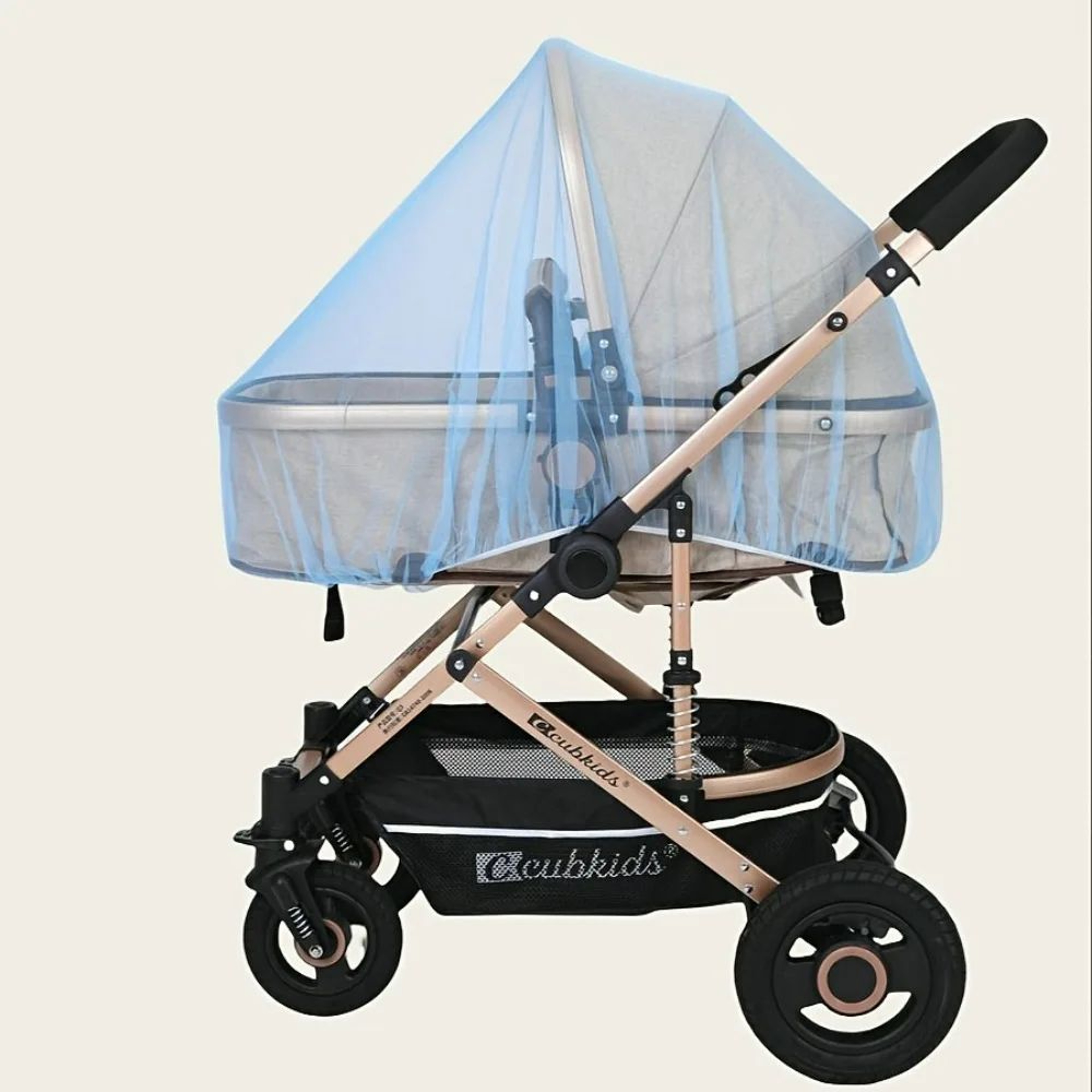 SafeNest Full Coverage Stroller Mosquito Net  Dense Mesh Insect Protection Cover For Baby Outdoor T 7