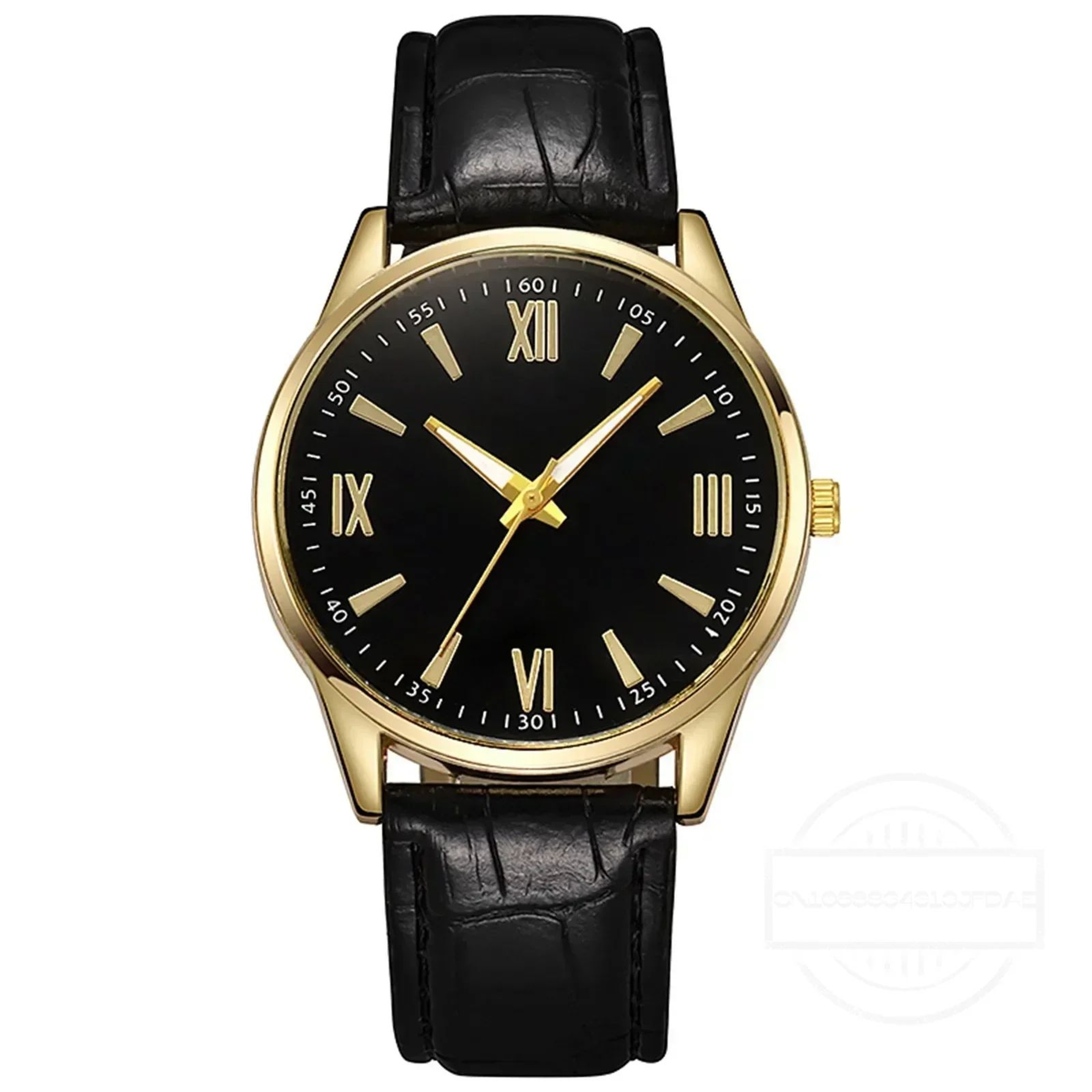 Luxury Minimalist Mens Quartz Watch  Ultra Thin 40mm Business Leather Band Wristwatch 7