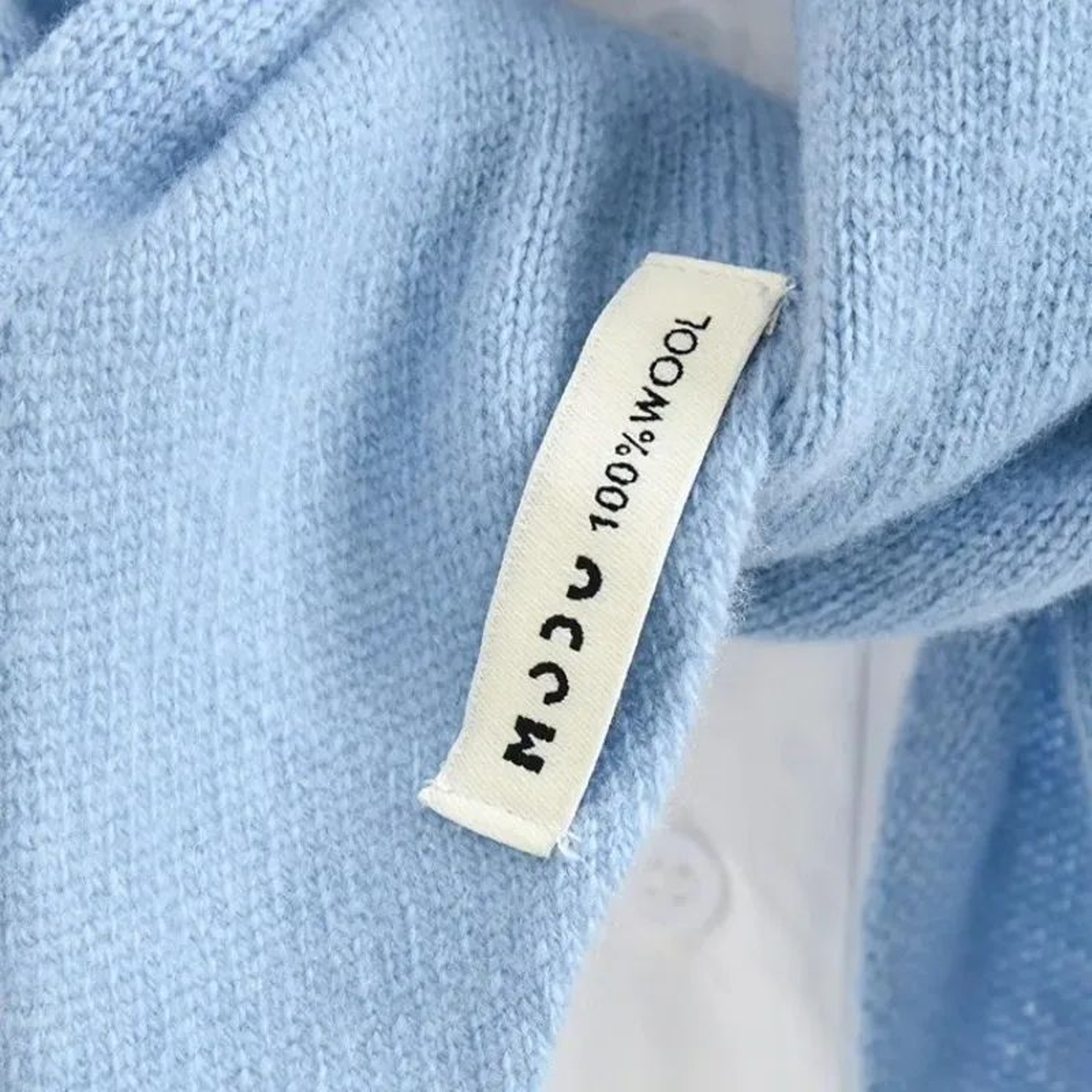 Australian Wool Knitted Triangle Scarf  Womens Warm Autumn Winter Neck Shawl 4