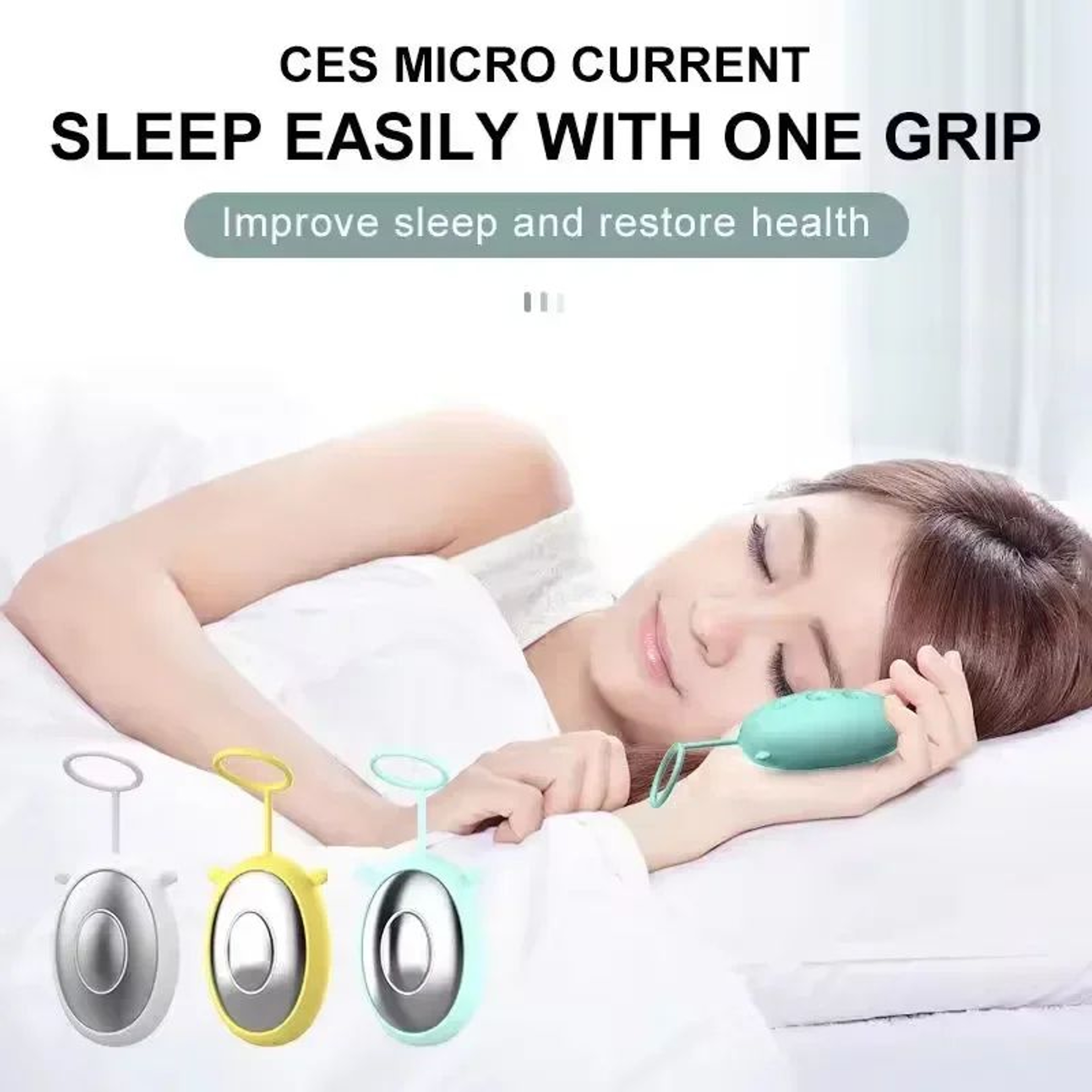 Smart Sleep Aid Head Massager  Anxiety Relief  Deep Sleep Support Device 3