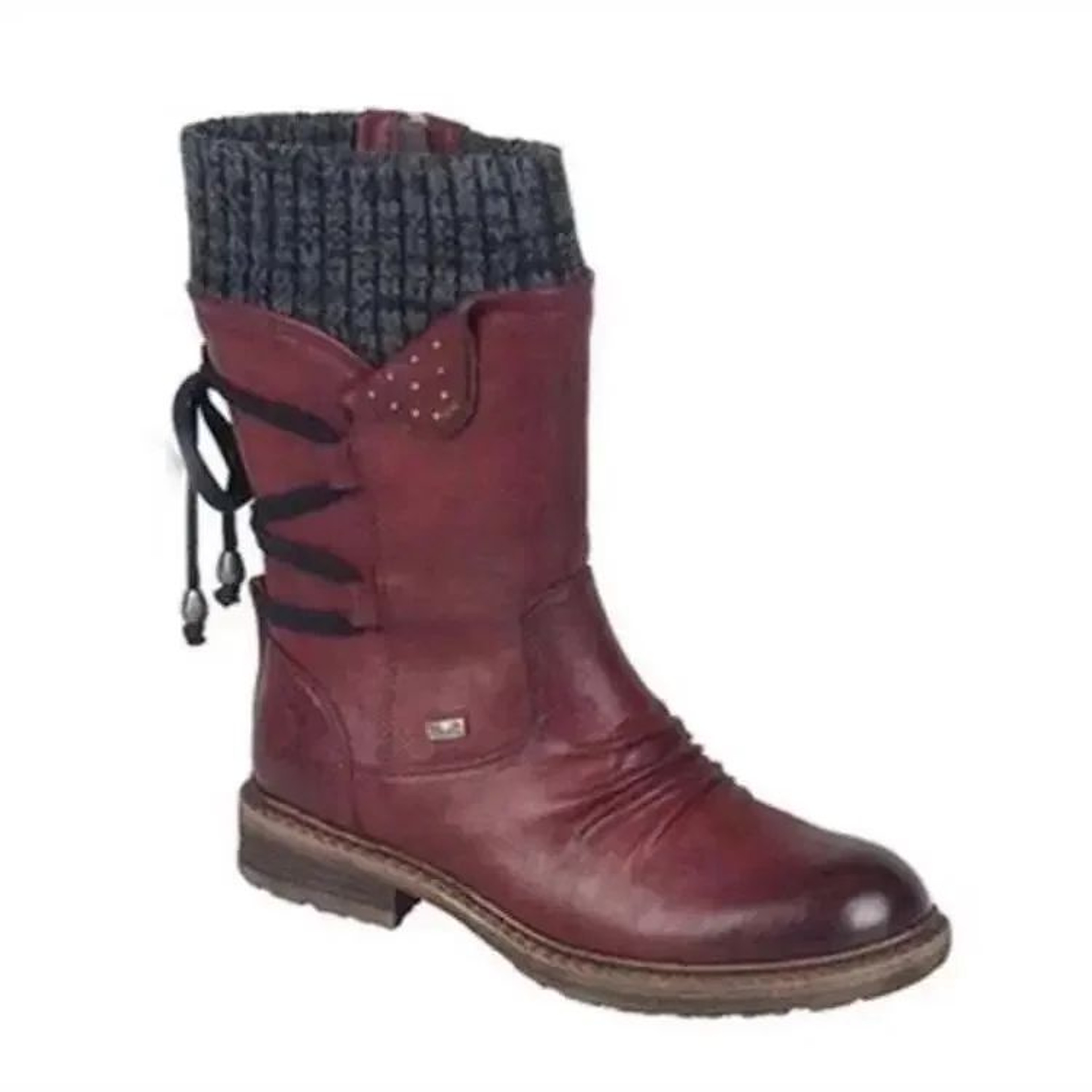 Womens Winter MidCalf Snow Boots  Suede Warm Fashion Thigh High Cold Weather Shoes 6