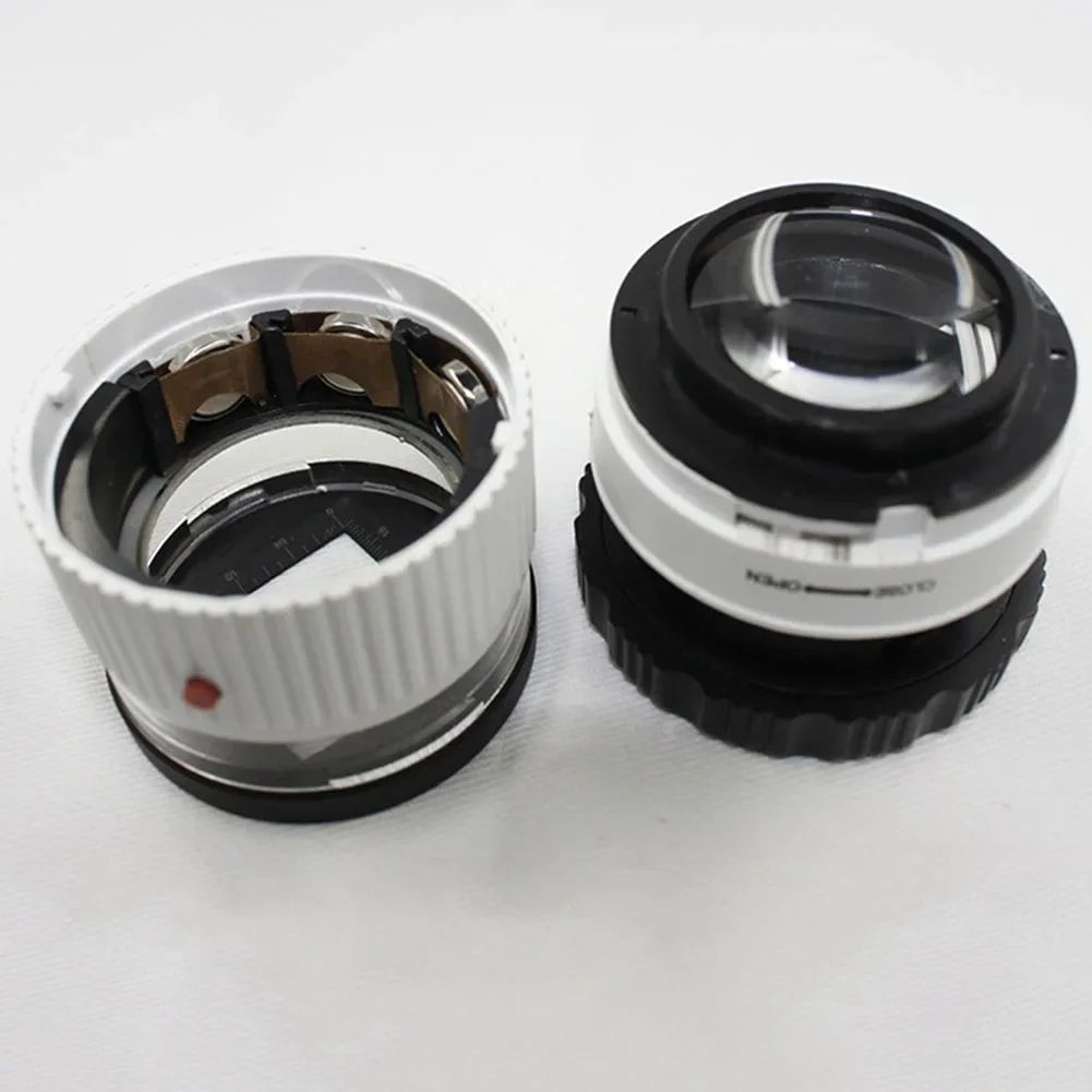 30X LED UV Handheld Jewelry Loupe  Adjustable Optical Magnifying Glass For Watch Repair  Currency D 4