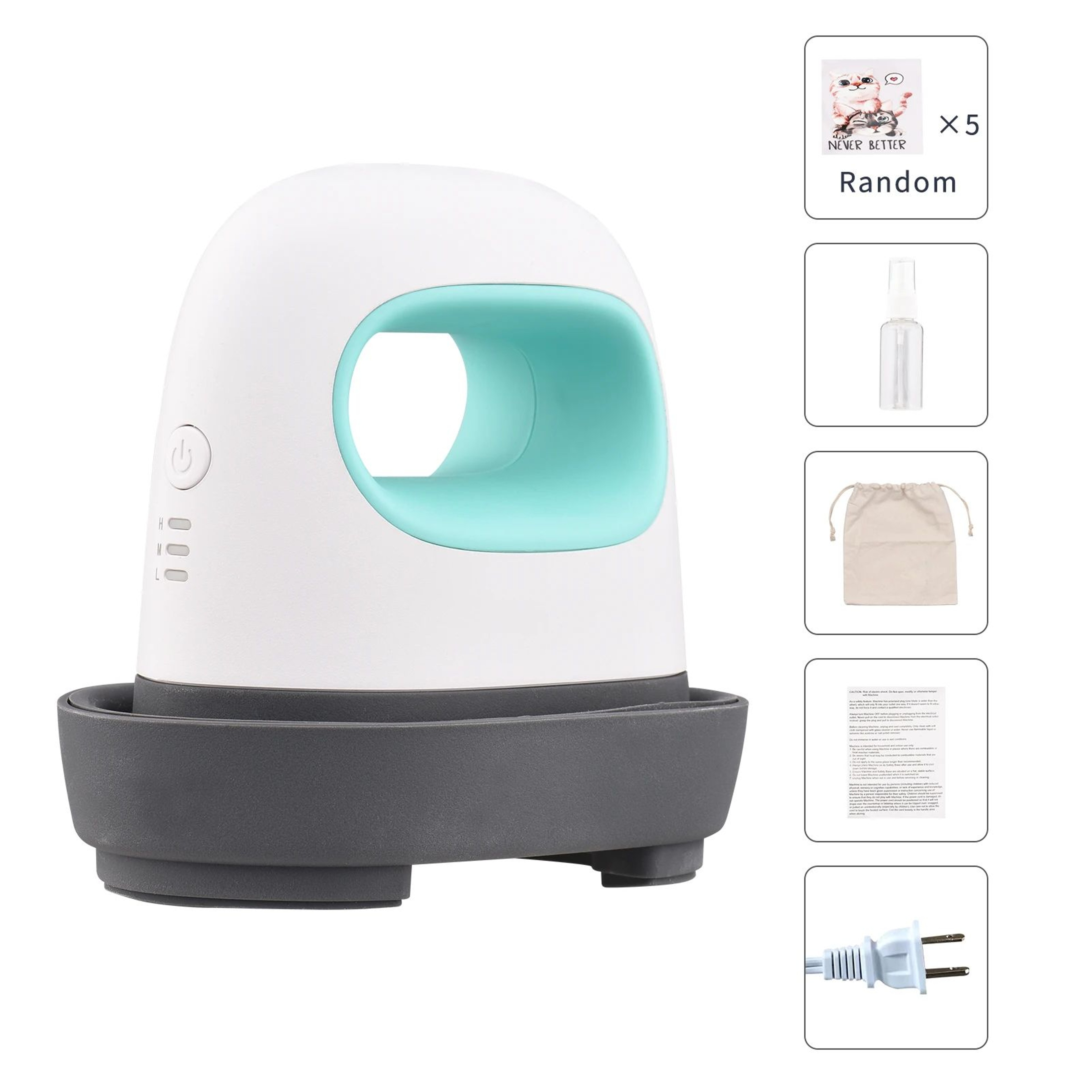 Portable Mini Heat Press Machine For TShirts  HTV Vinyl  3 Temperature Easy Press Transfer Iron For 7