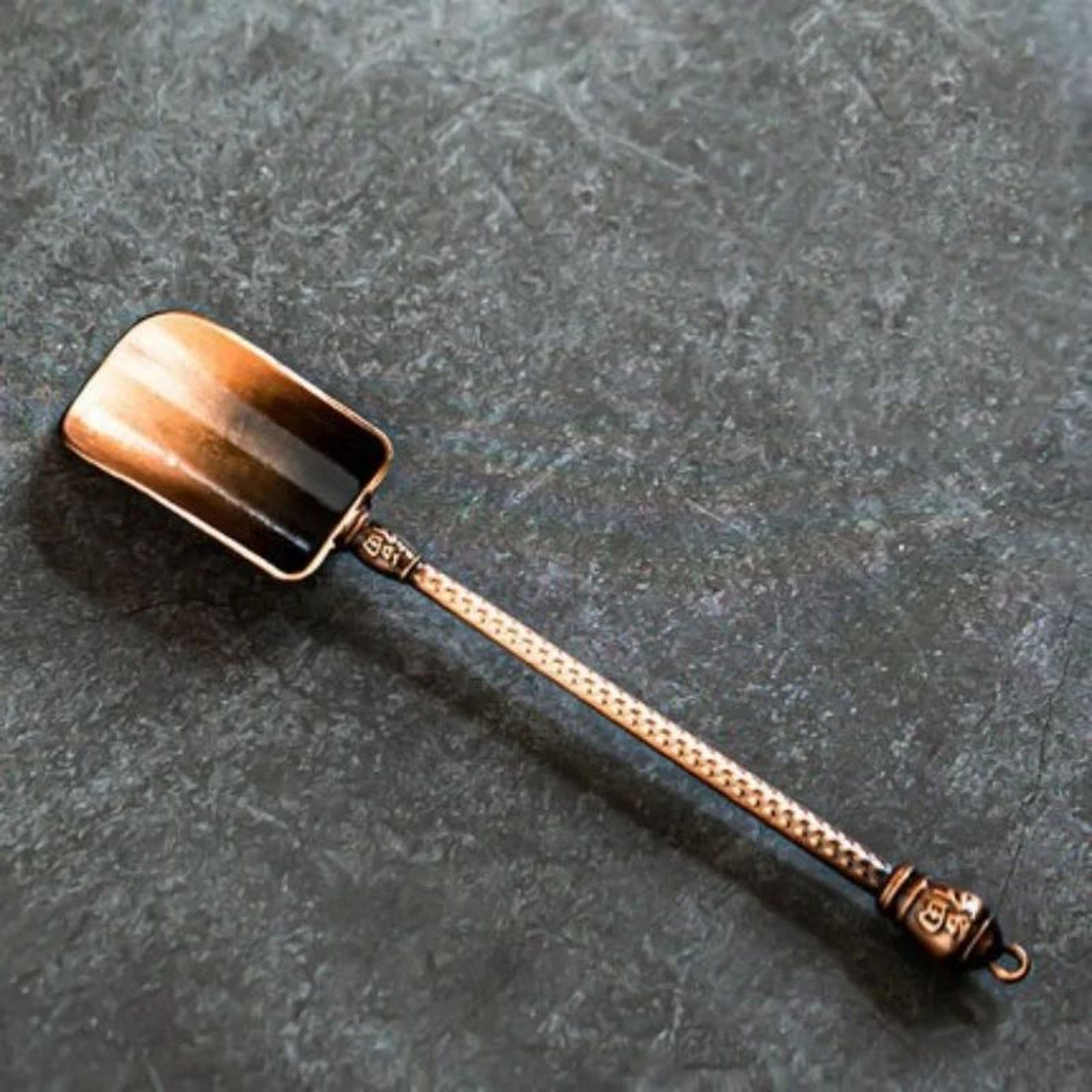 CloudElegance Alloy Tea Spoon  Retro Auspicious Cloud Kung Fu Tea Shovel Tool 8
