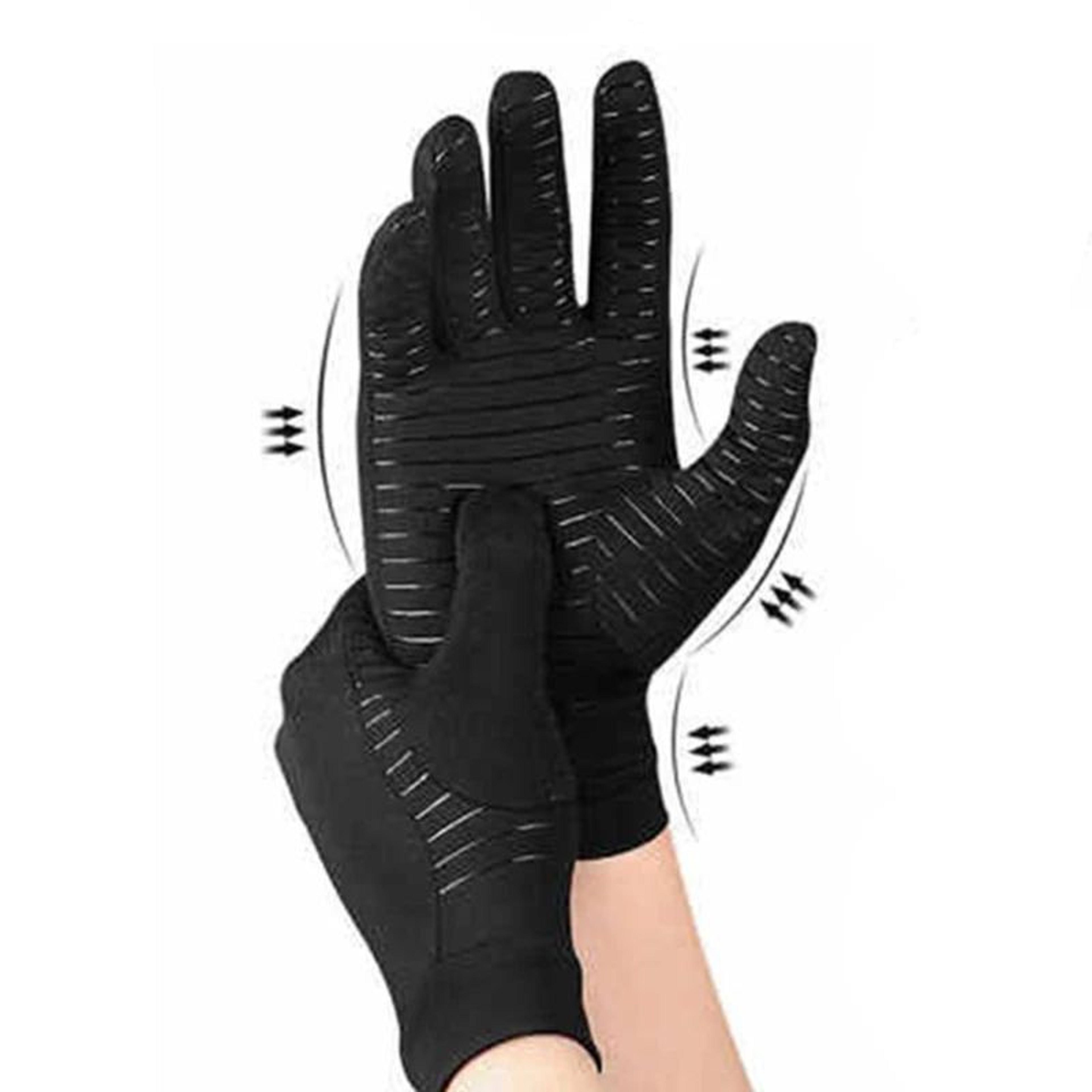 Copper Compression Arthritis Gloves  Finger  Wrist Support For Joint Pain Relief 3