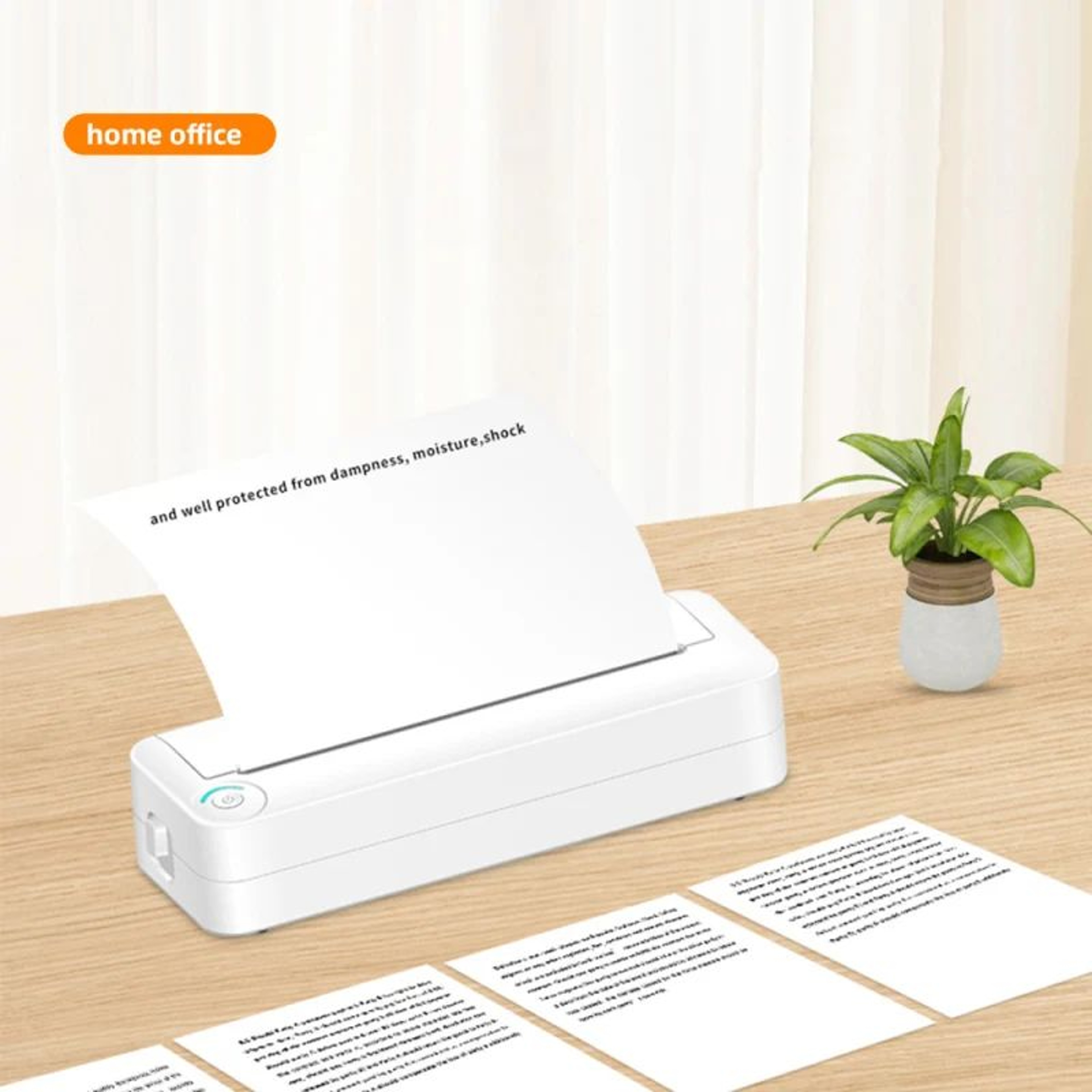 A4 BPAFree Thermal Paper Roll  Inkless Printing Paper For Portable Thermal Printers 4