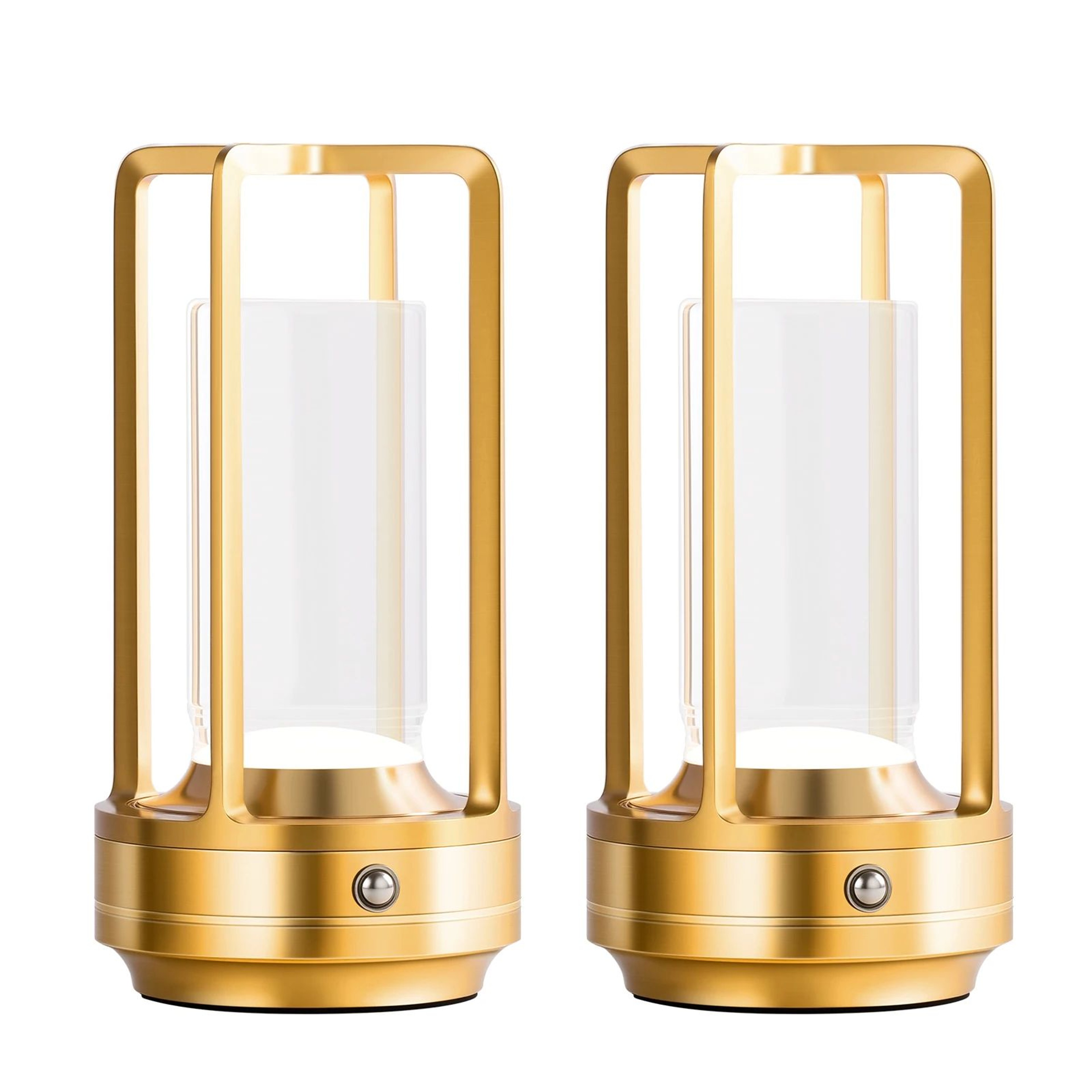 Rechargeable Cordless LED Table Lamp  Touch Dimmable 3 Color USBC Bedside  Restaurant Desk Light 2