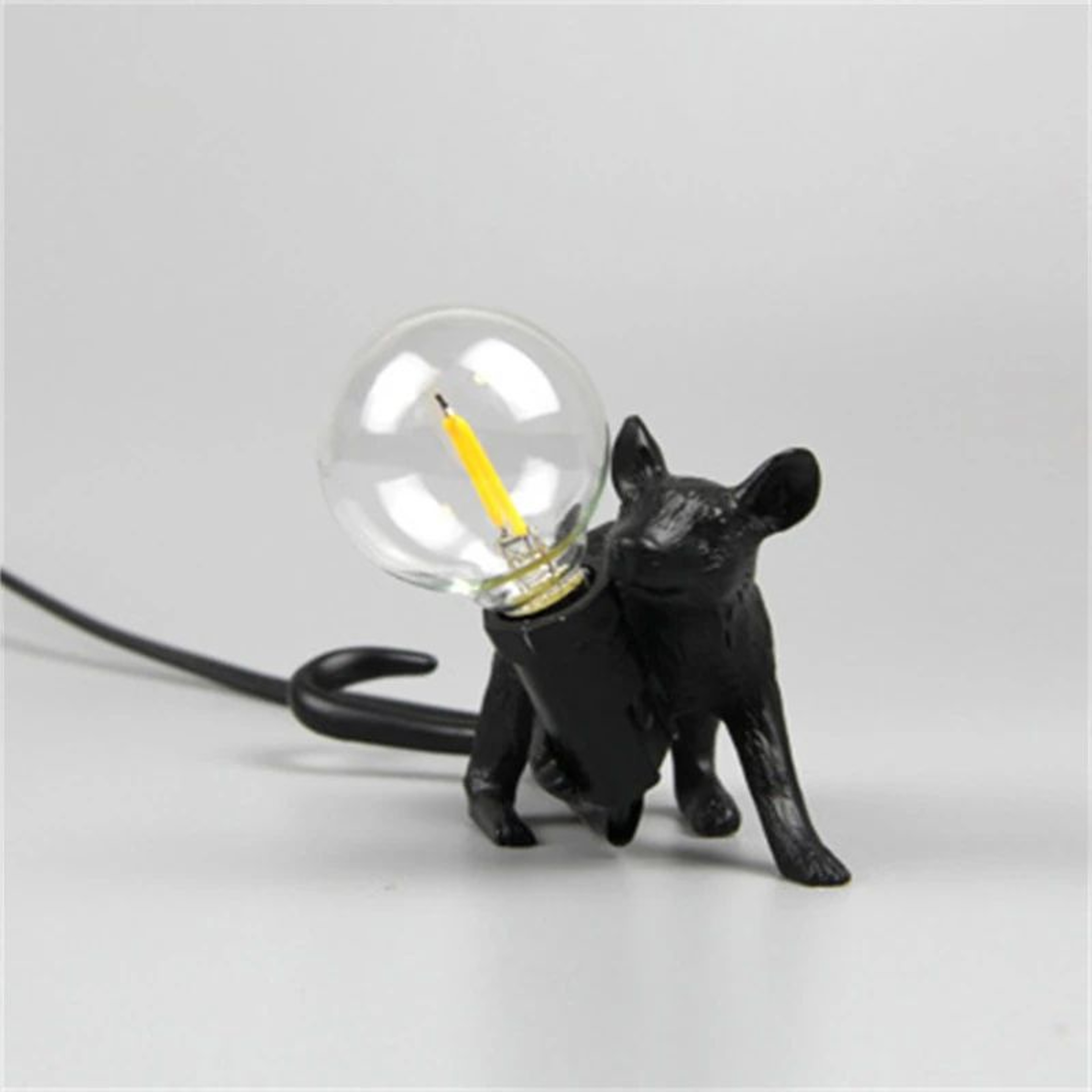 Modern Resin Animal LED Table Lamp  Mouse Cat Squirrel Decorative Desk  Night Light 8