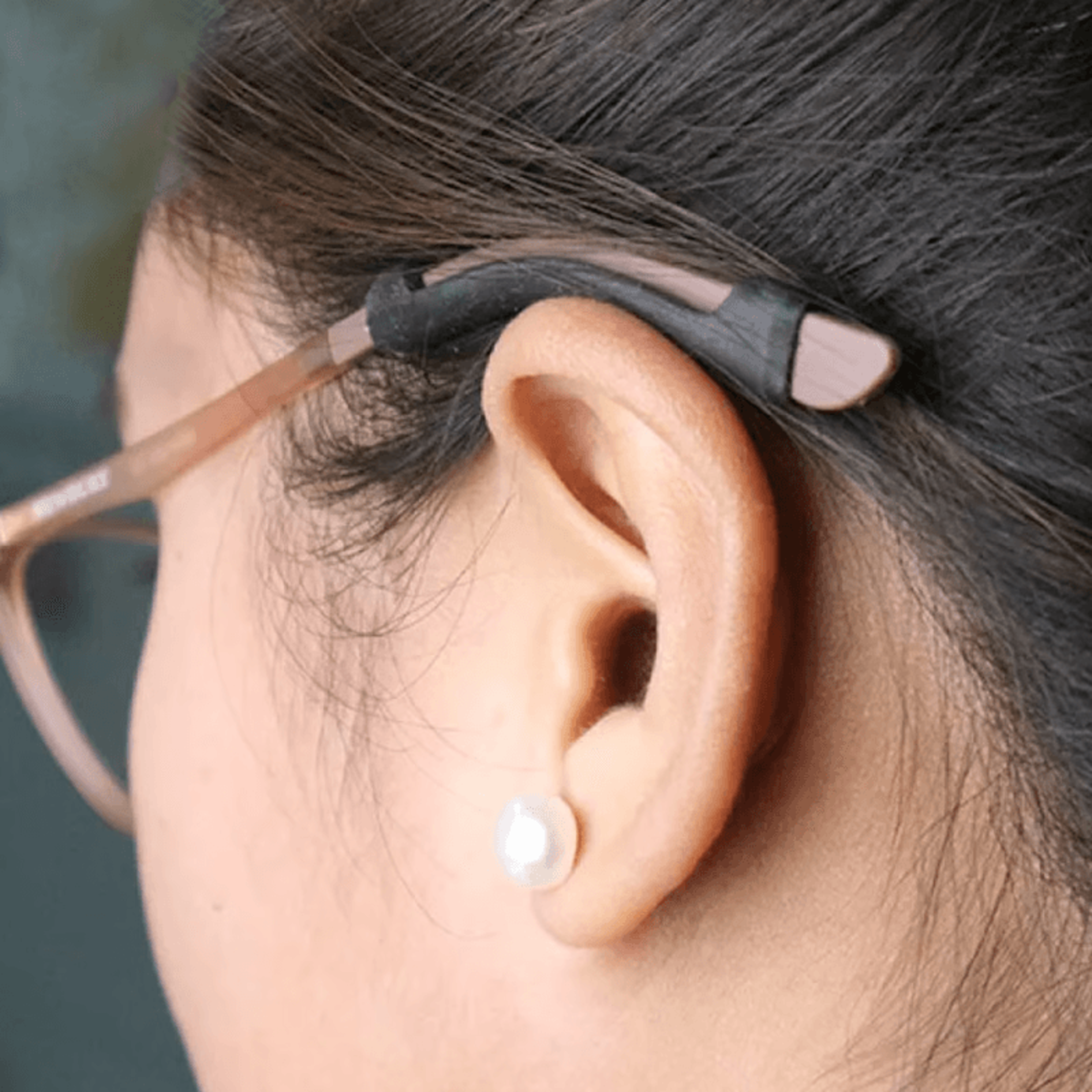 Silicone Glasses Temple Tips  Prevent Slipping  Relieve Ear Pain Easily 0
