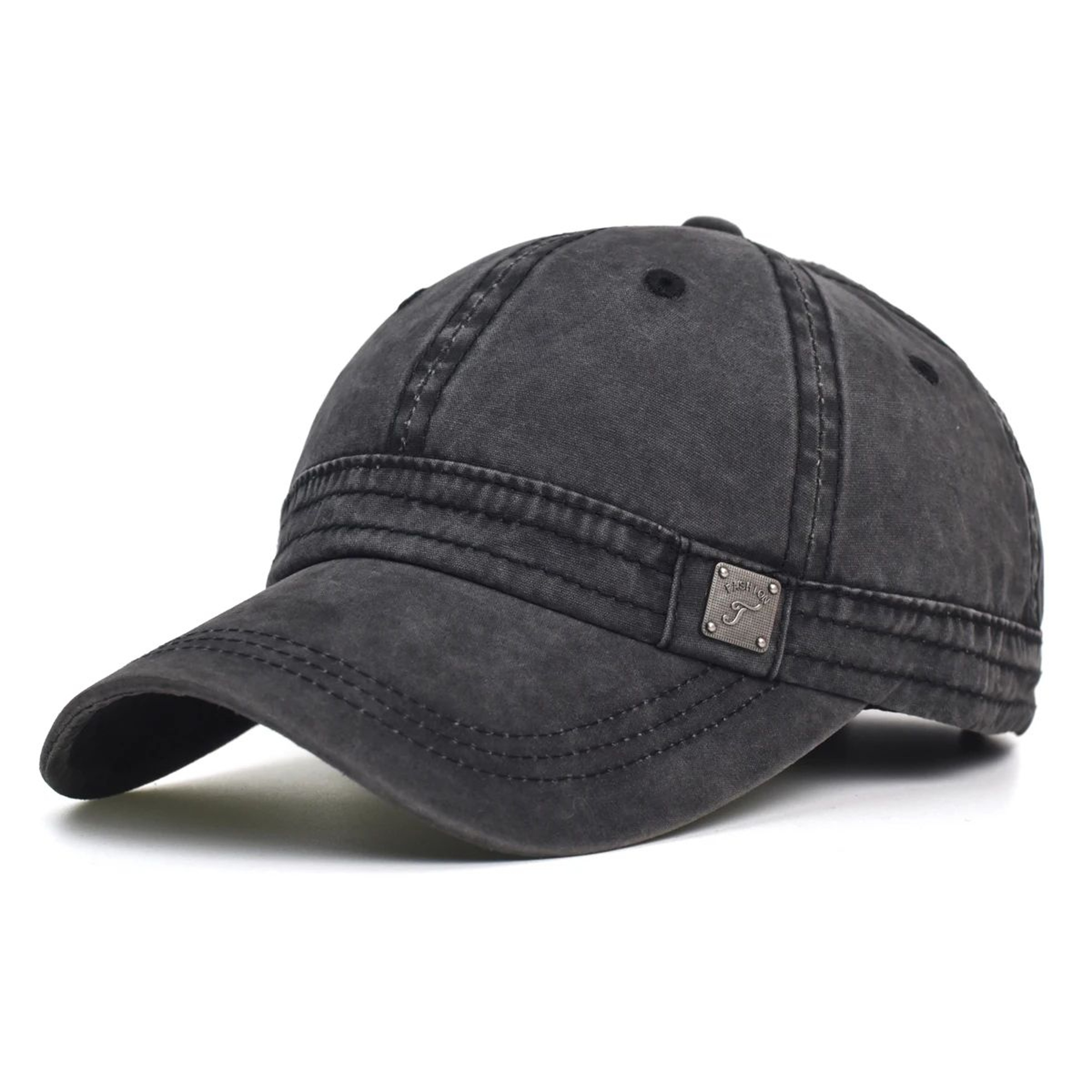 Vintage Washed Cotton Dad Hat  Adjustable Low Profile Casual Baseball Cap 6