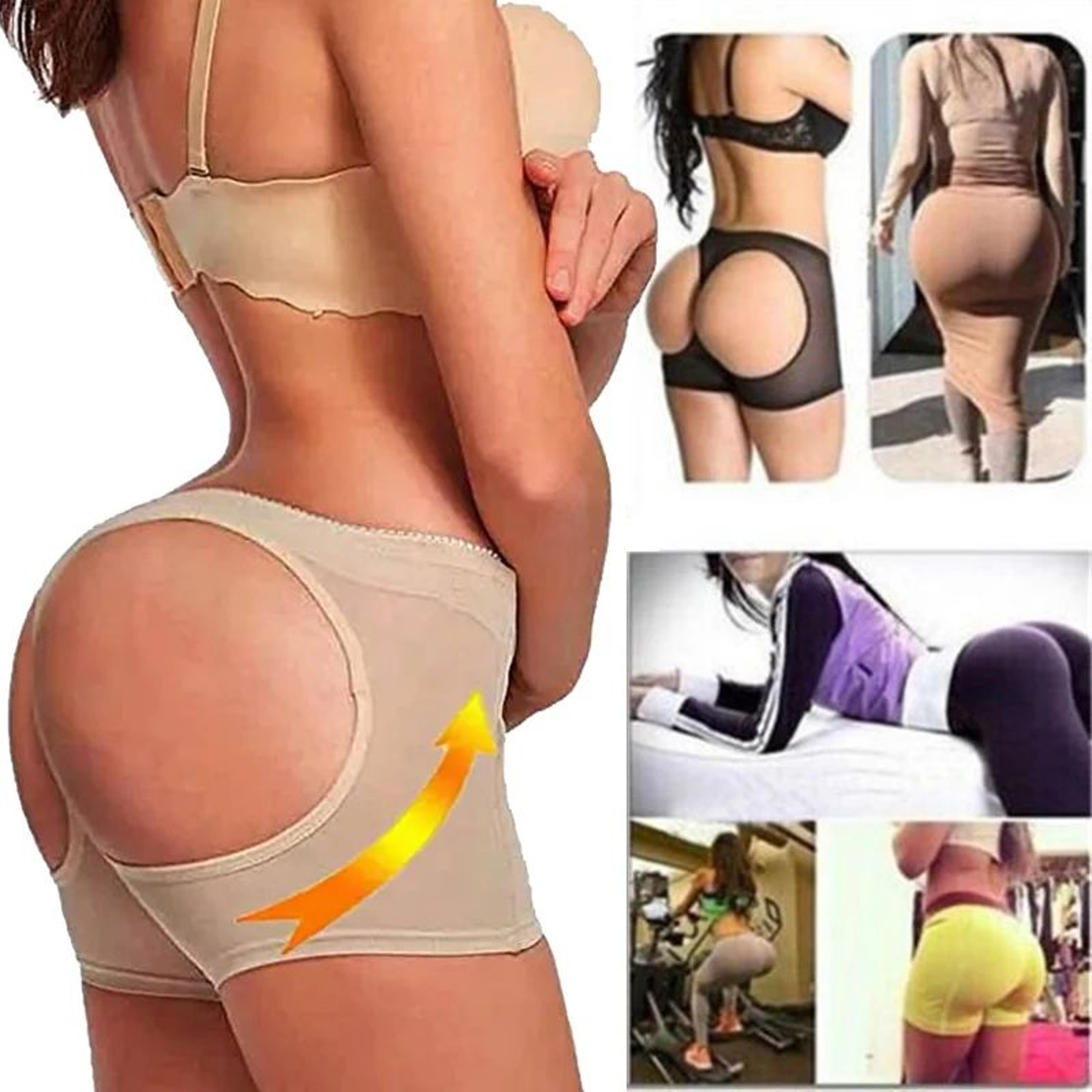 Aishang Womens Butt Lifter Shaper Panties Shorts  PushUp Hip Enhancer Body Shaper Underwear 0