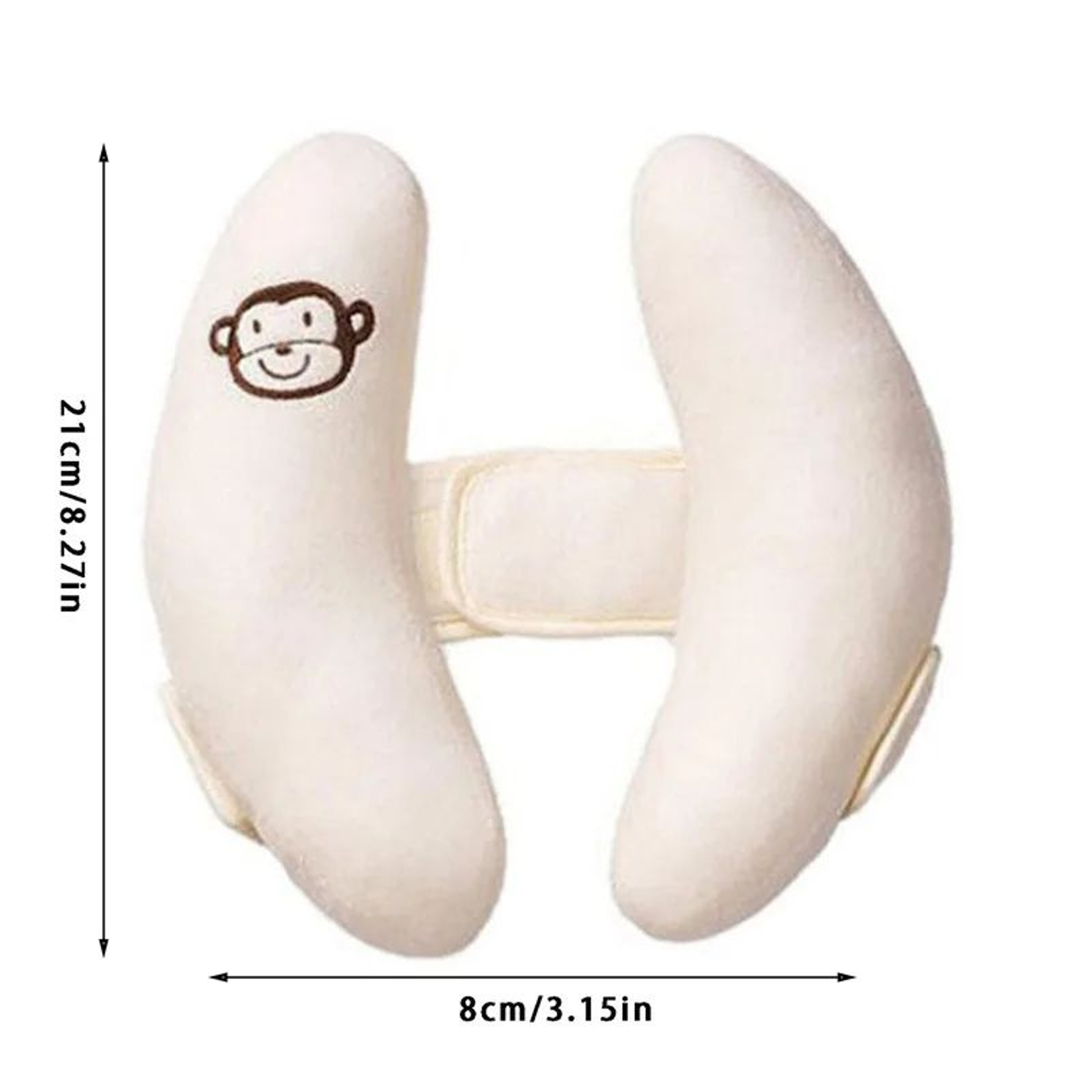 Baby Stroller Neck Support Pillow  Banana Cartoon Infant Car Seat Head Protector Cushion 2