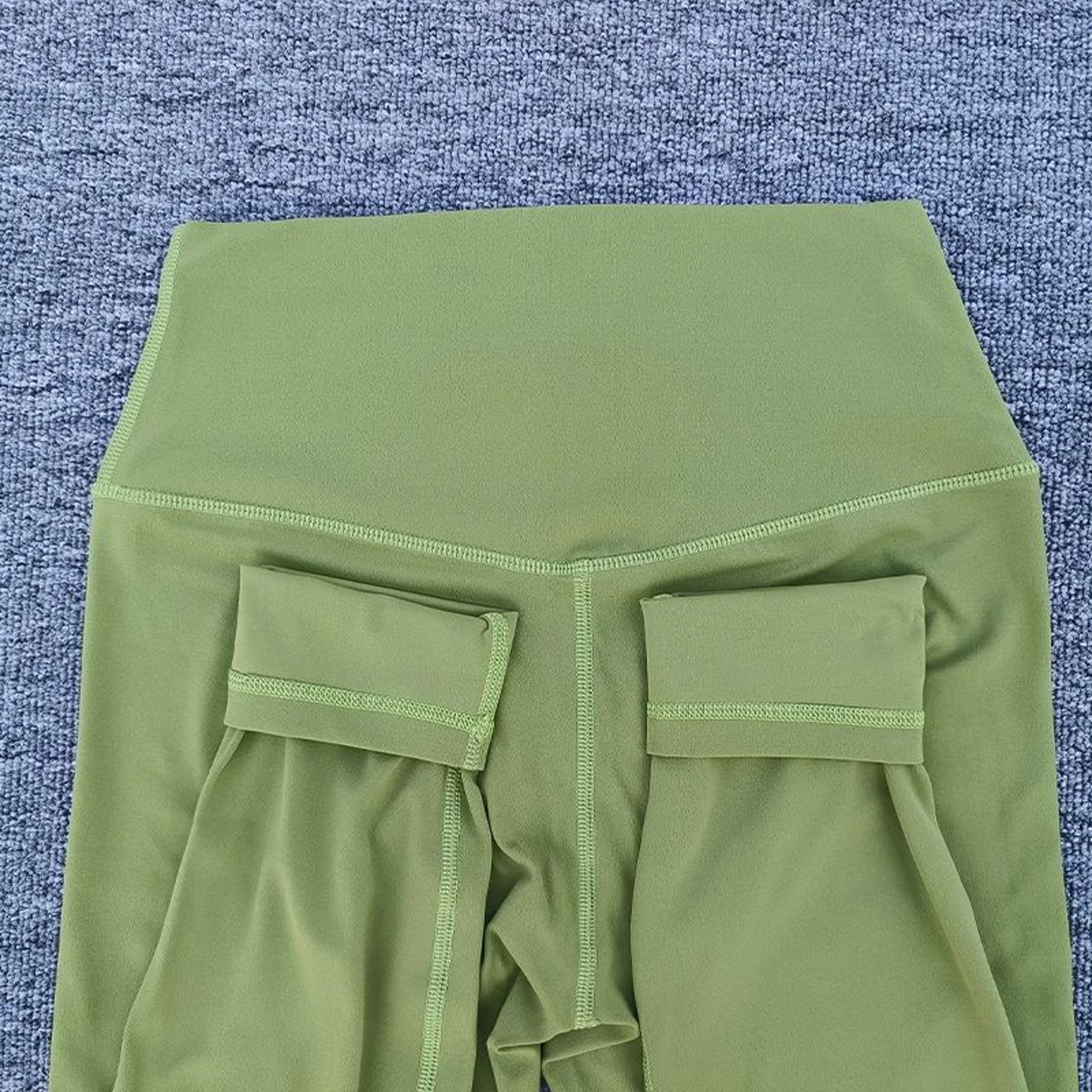 High Waist Naked Feel Yoga Leggings  Womens Stretch Fitness Running Gym Tights 2