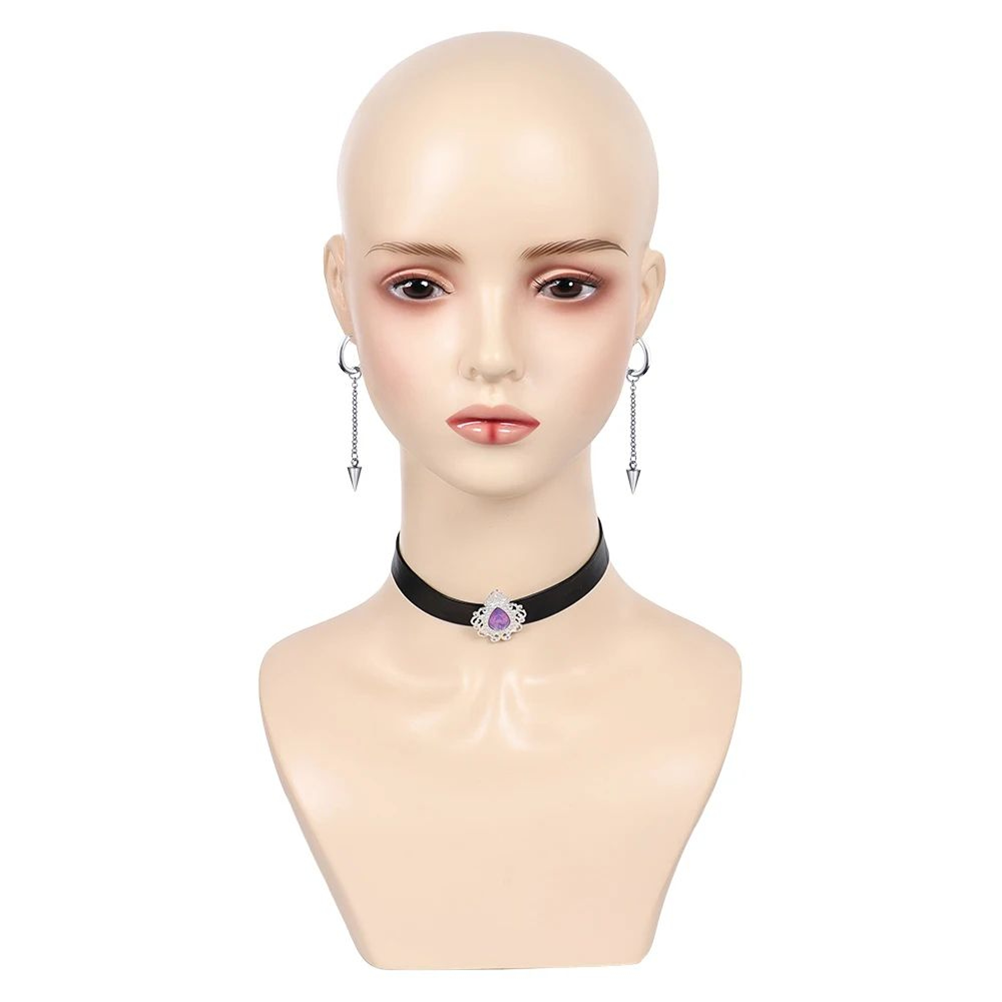 Fantasia Zorumira Devil Cosplay Jewelry Set  Anime Choker  Earrings Costume Accessories 5