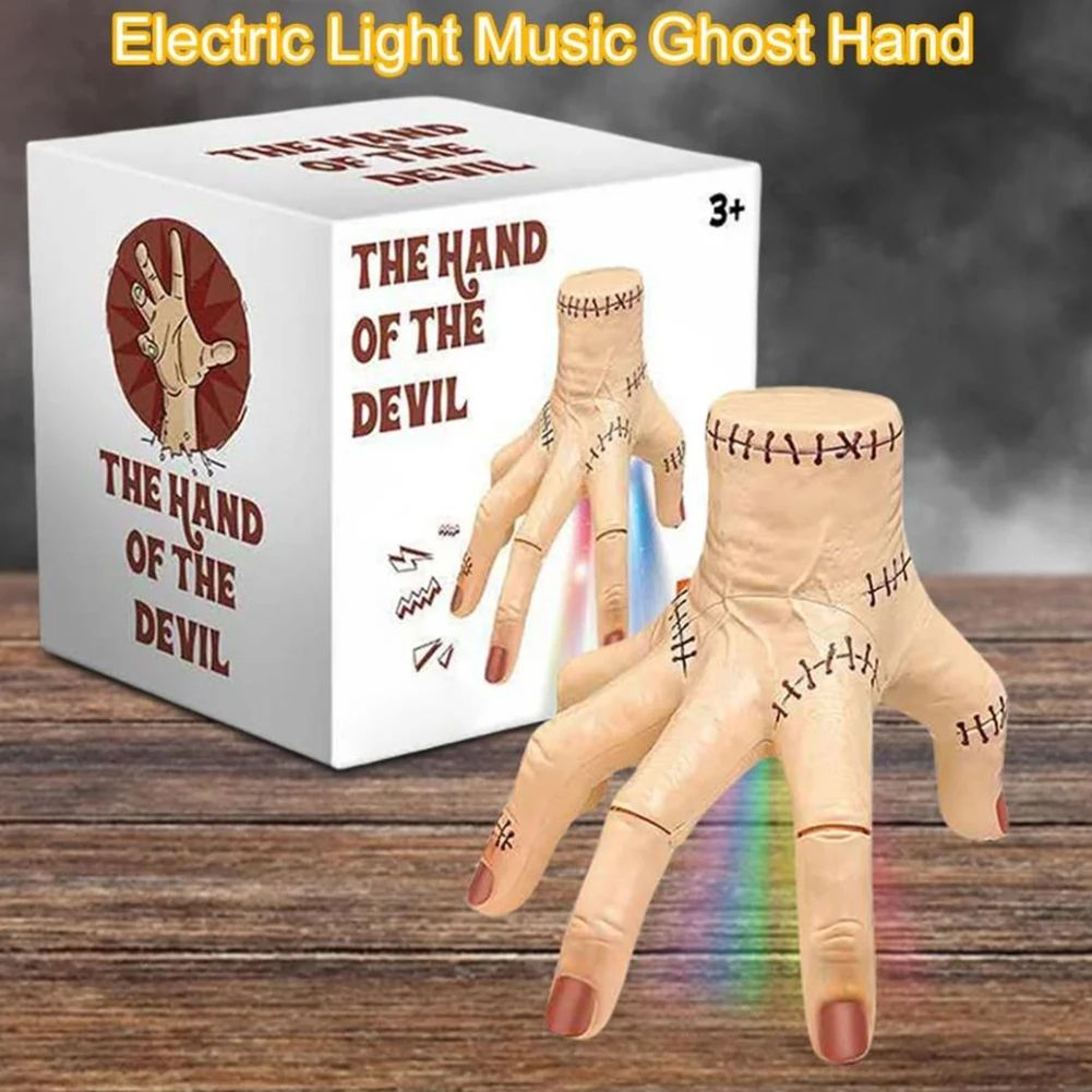 Electric Crawling Halloween Hand Prop With Sound  Light  Motion Sensor Scary Thing Hand Decoration 5
