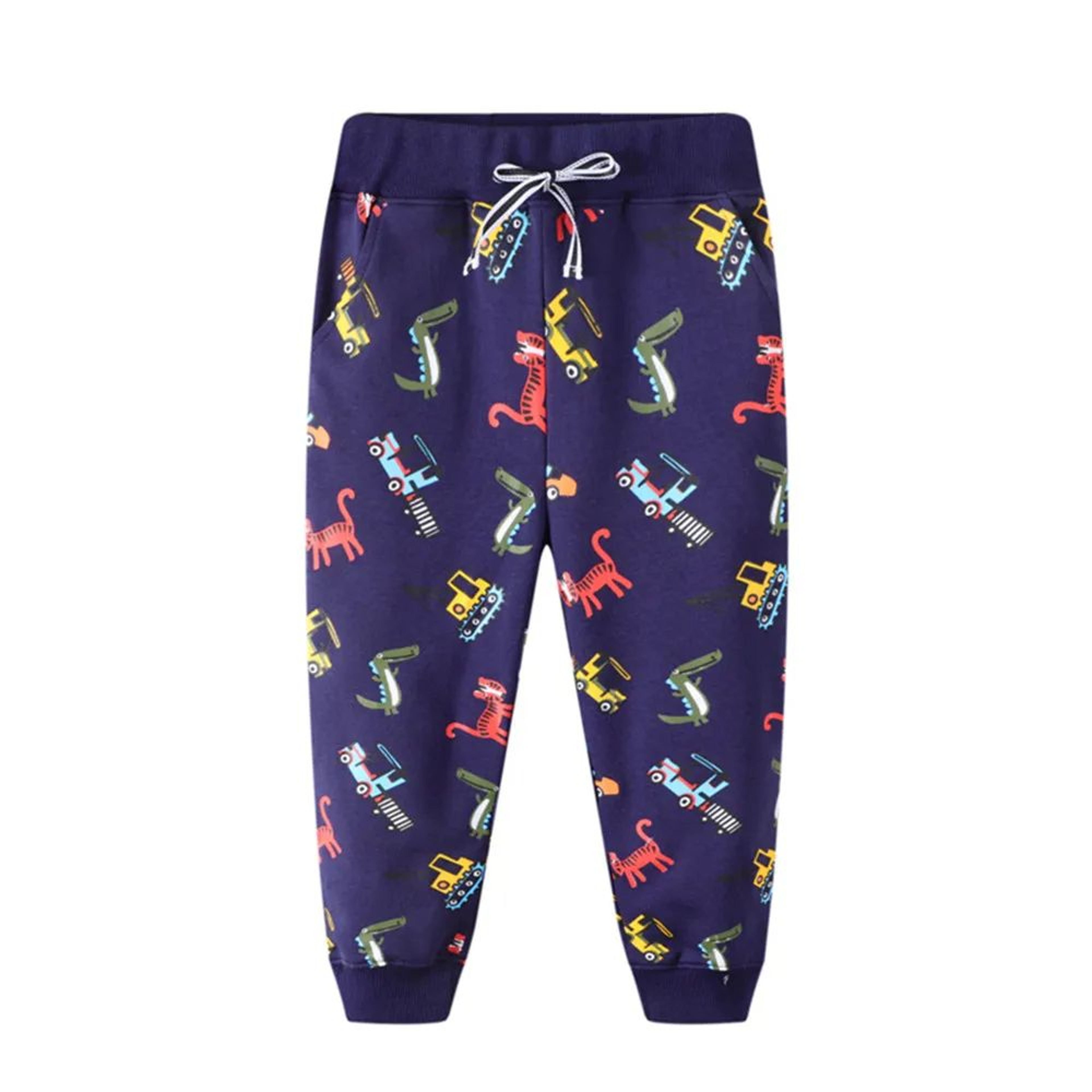 Jumping Meters Kids Dinosaur Sweatpants  Adjustable Drawstring Toddler  Baby Trousers For Boys And  8