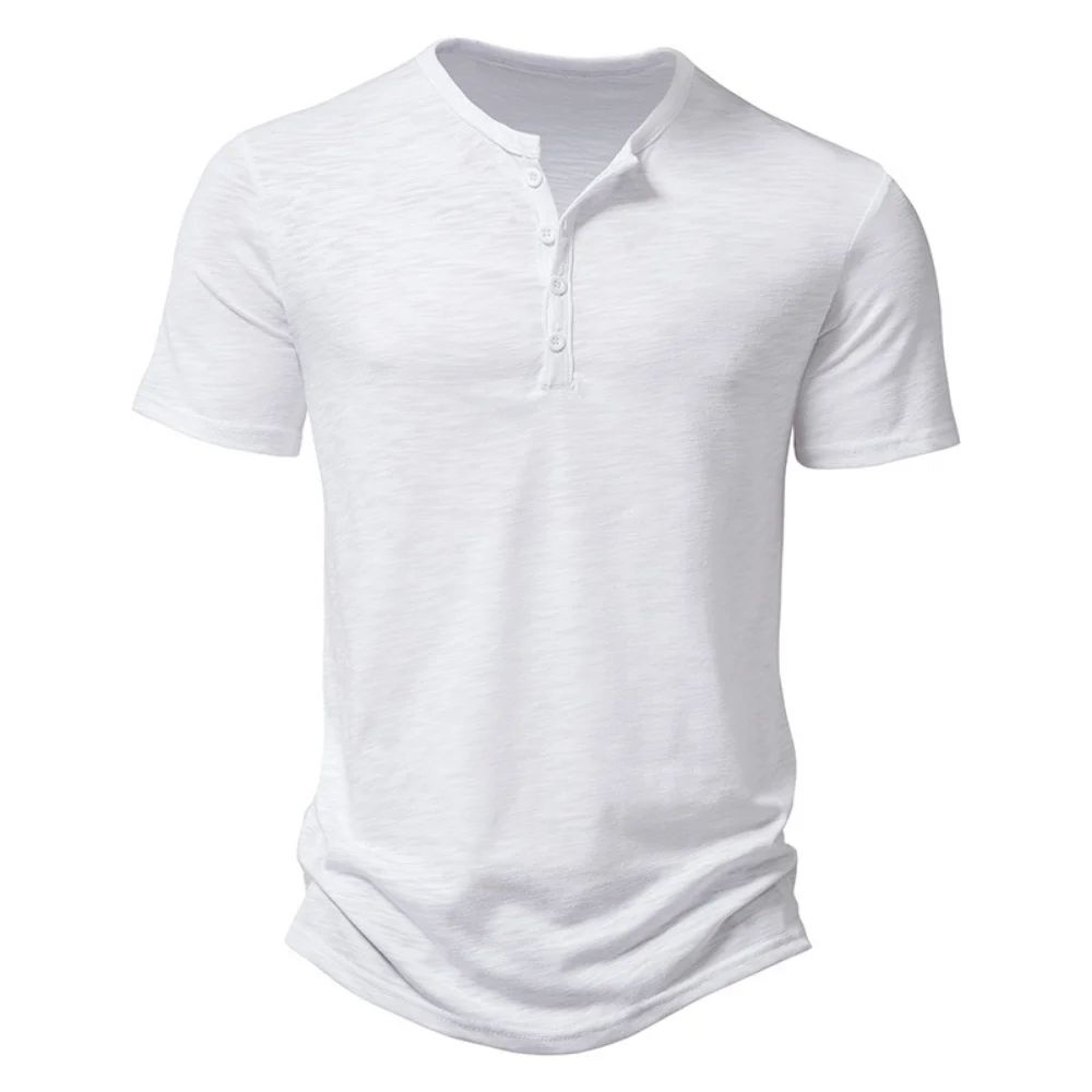 King Billion Mens Cotton Henley TShirt  Breathable Short Sleeve Casual Summer Tee 2