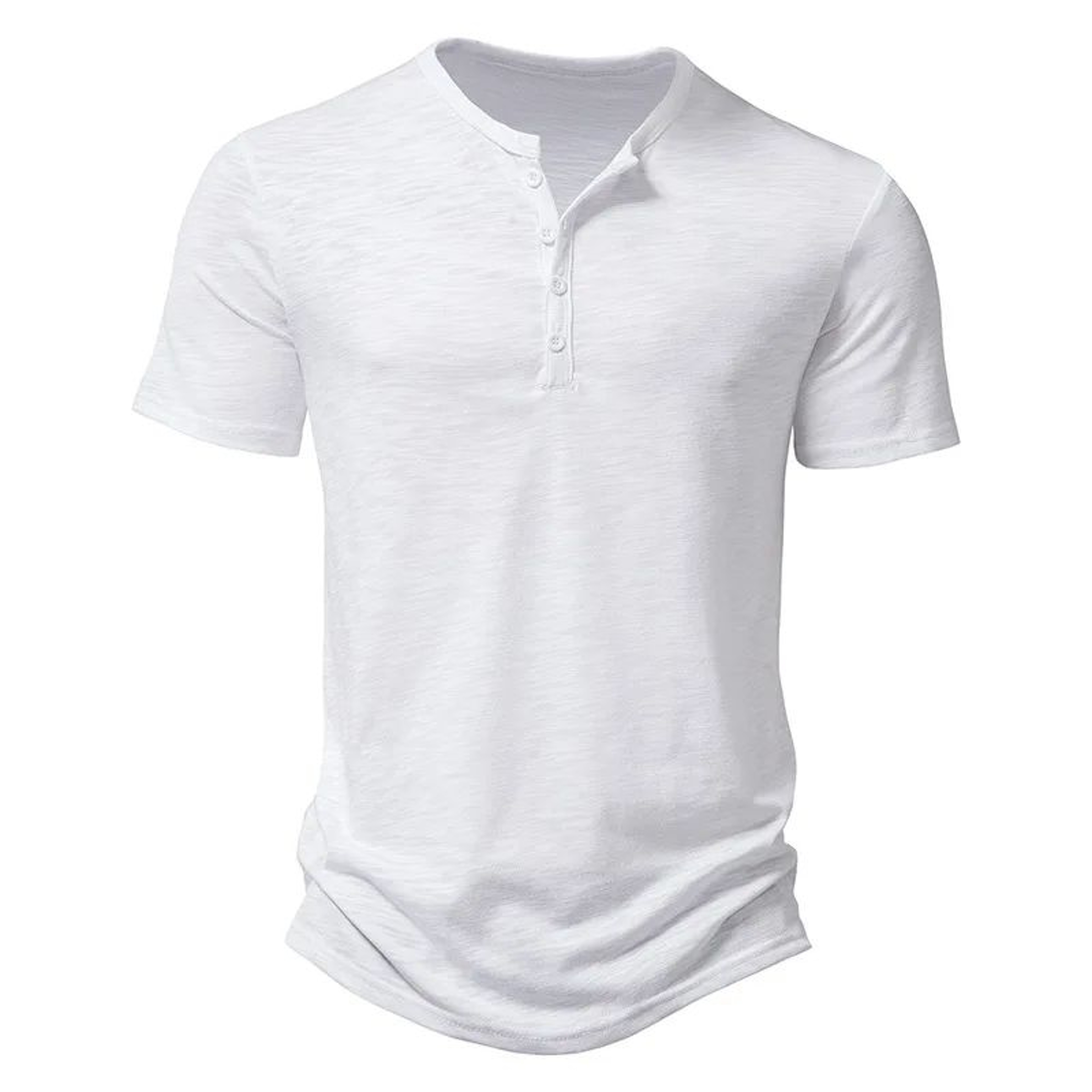 King Billion Mens Cotton Henley TShirt  Breathable Short Sleeve Casual Summer Tee 7