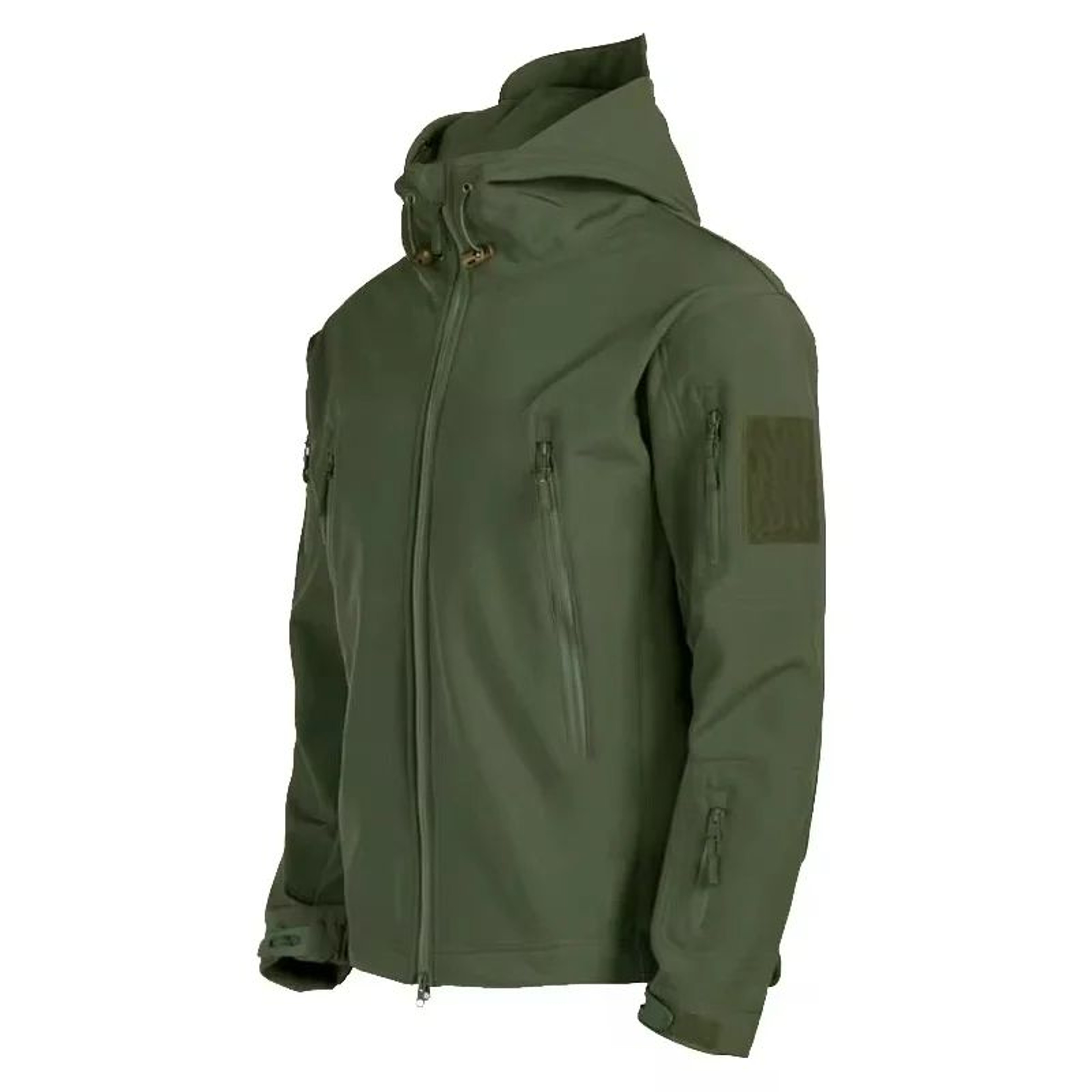 Mens Tactical Shark Skin Soft Shell Jacket  Windproof Waterproof Military Hooded Combat Bomber Coat 1