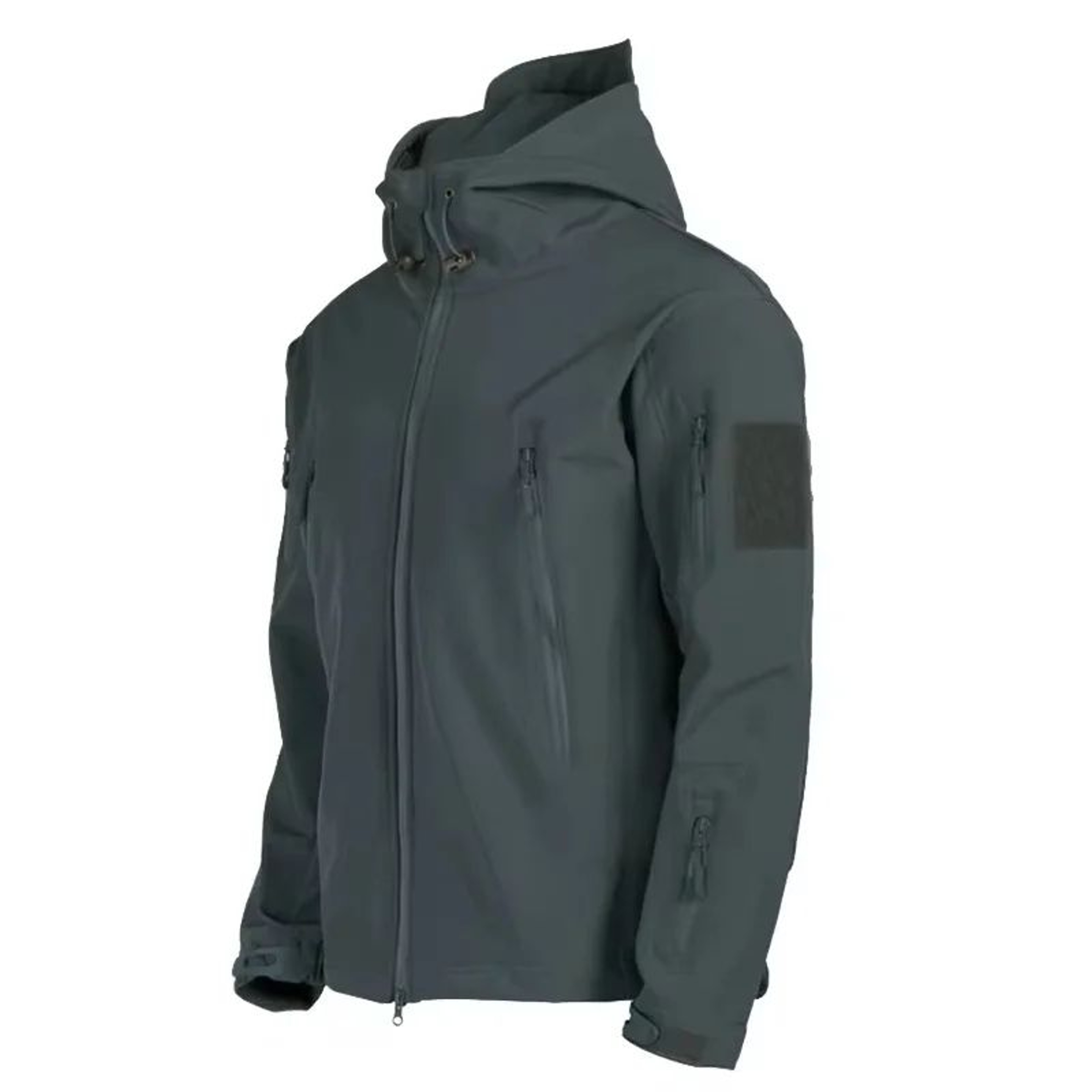 Mens Tactical Shark Skin Soft Shell Jacket  Windproof Waterproof Military Hooded Combat Bomber Coat 14