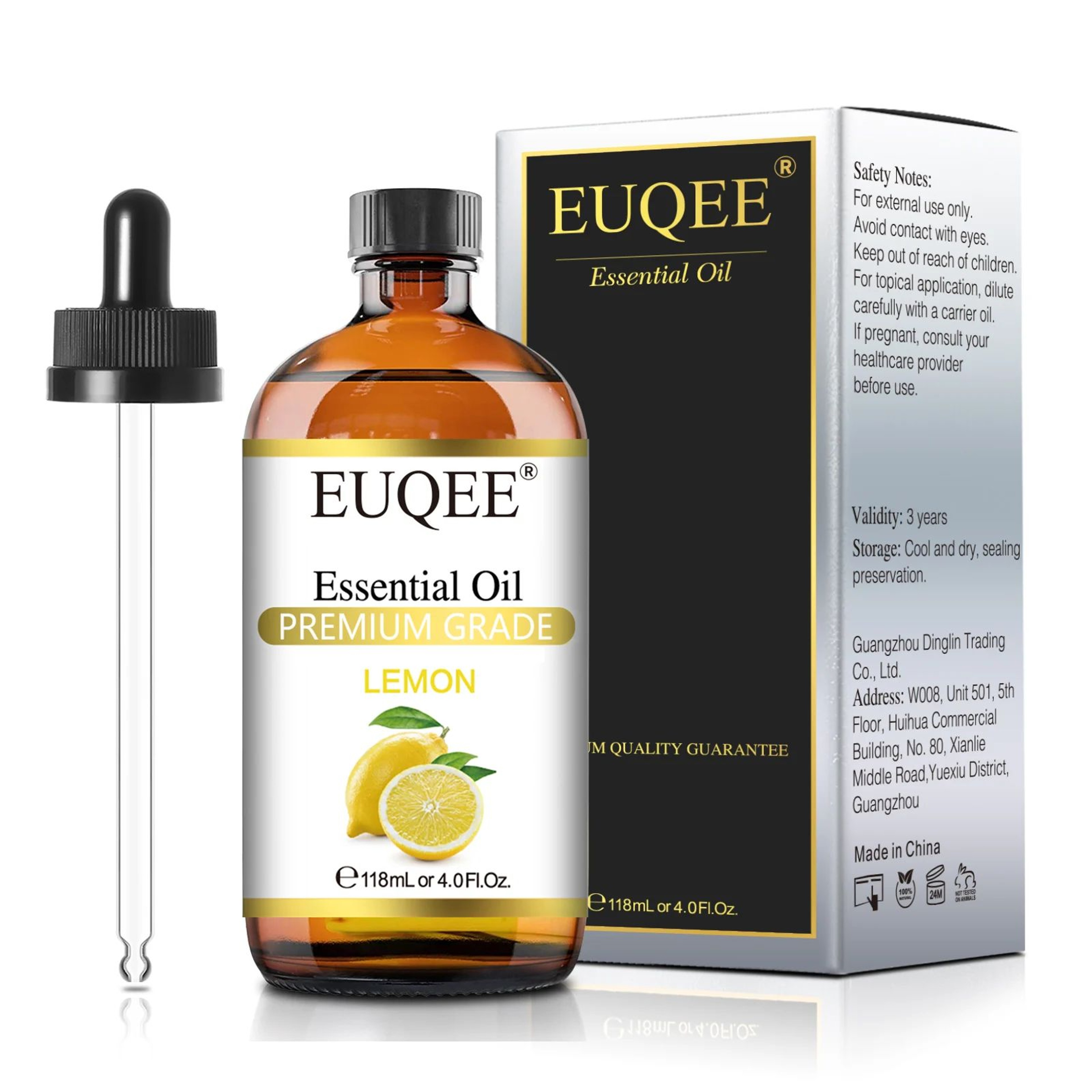 EUQEE 399 Fl Oz Essential Oil With Glass Dropper  Lavender Jasmine Eucalyptus Vanilla  Peppermint A 15