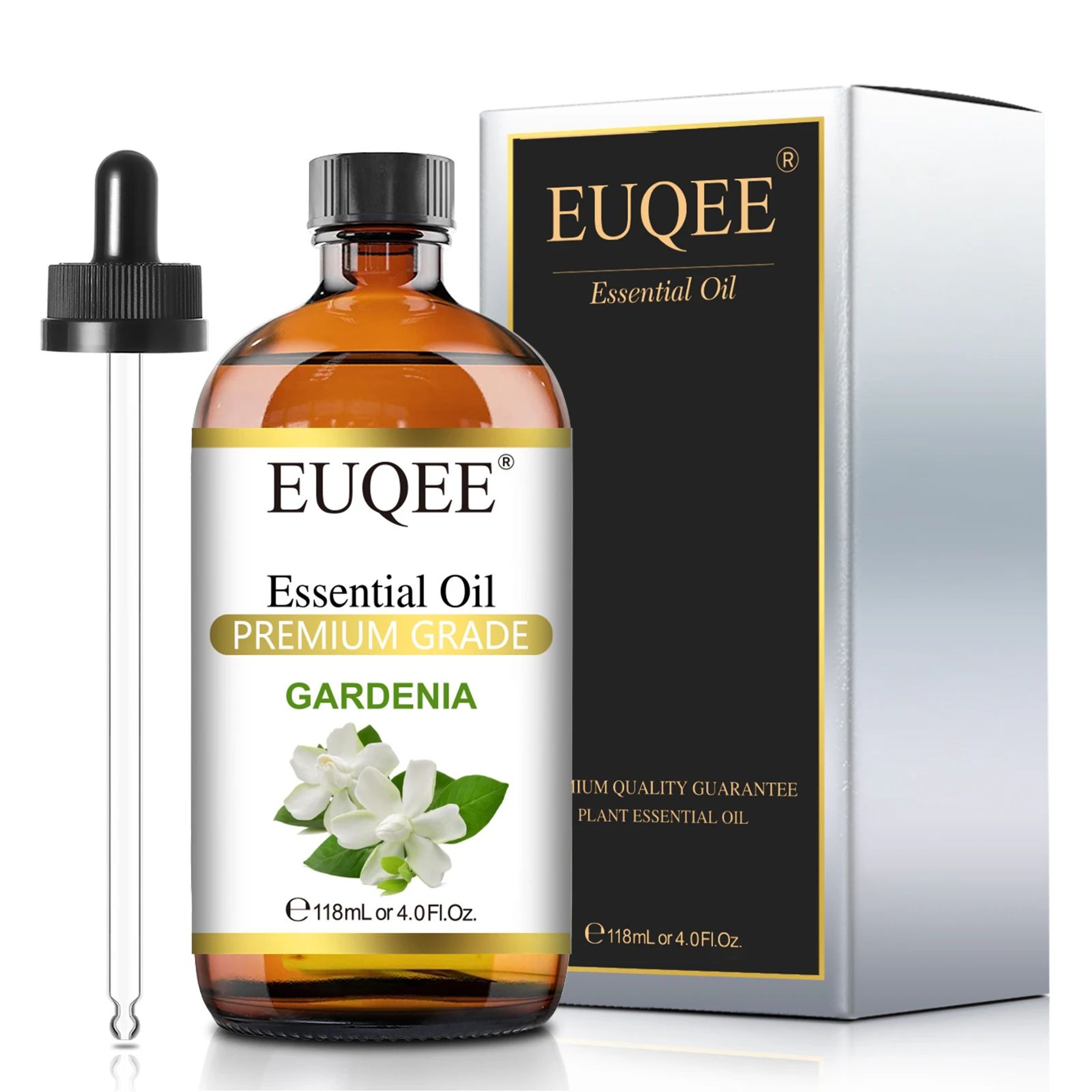 EUQEE 399 Fl Oz Essential Oil With Glass Dropper  Lavender Jasmine Eucalyptus Vanilla  Peppermint A 23