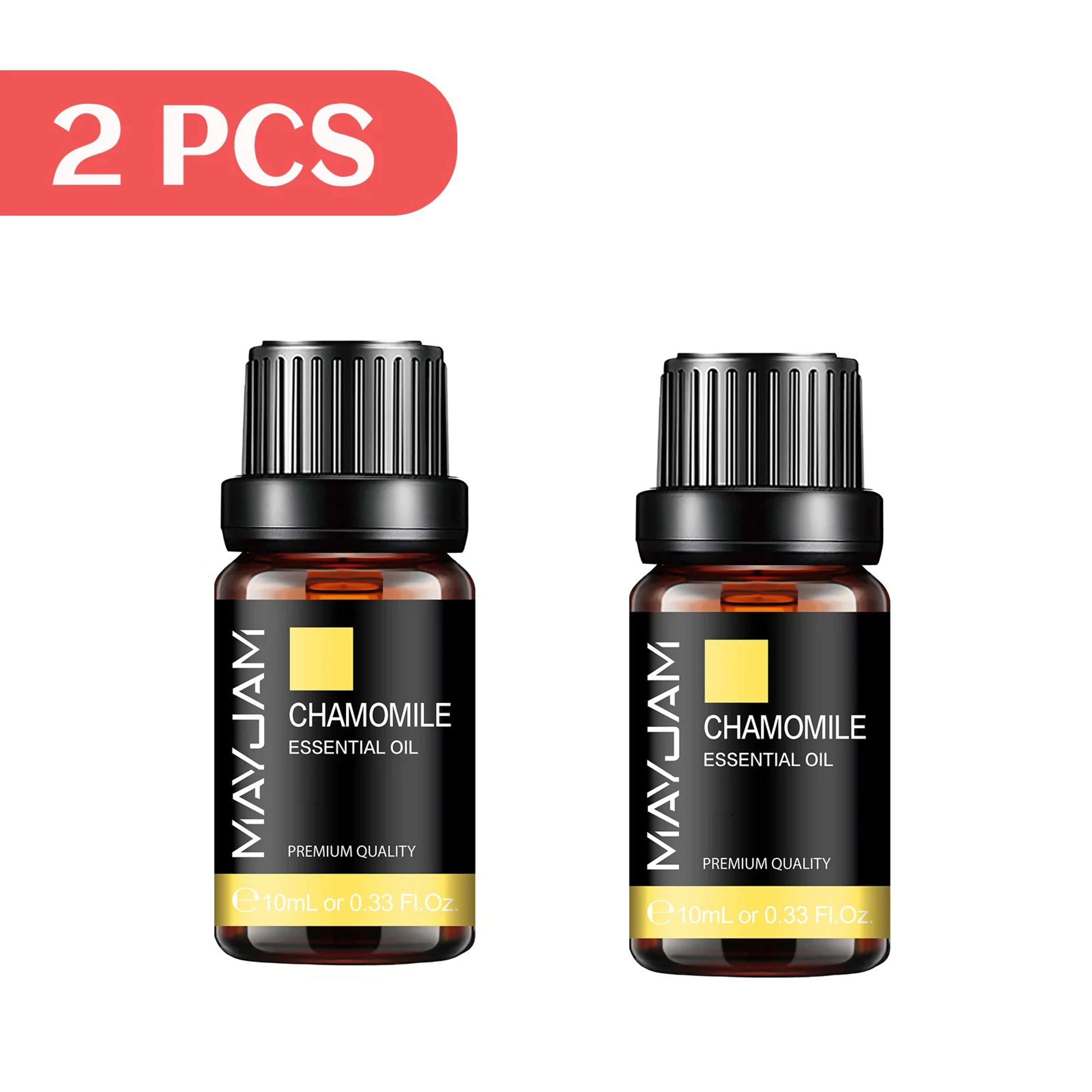 MAYJAM 2pcs Essential Oil Set  10ml Pure Aromatherapy Oils For Diffuser Humidifier  DIY 25