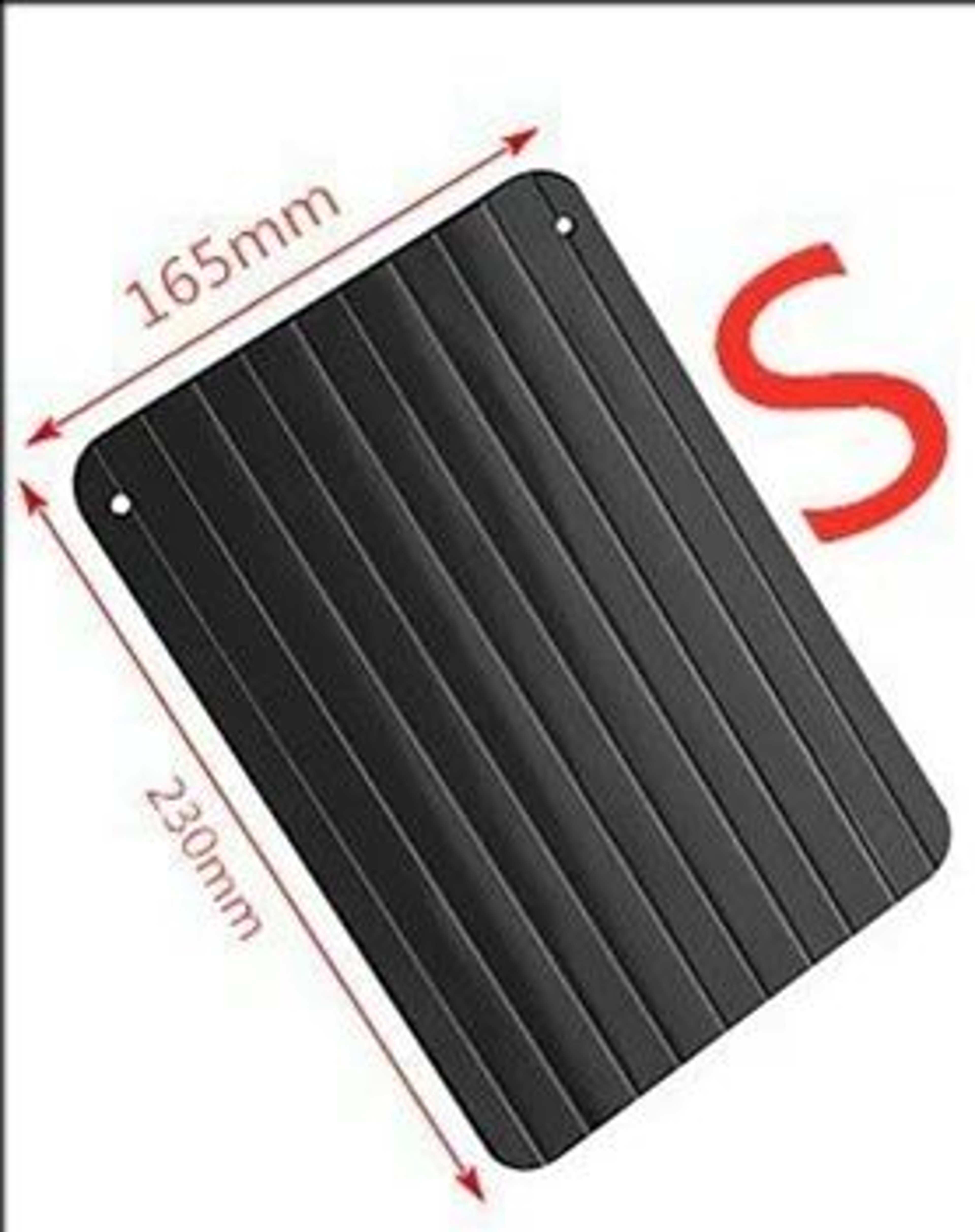 Rapid Defrosting Tray For Frozen Meat  Aluminum Thawing Plate For Safe  Fast Food Defrosting 6