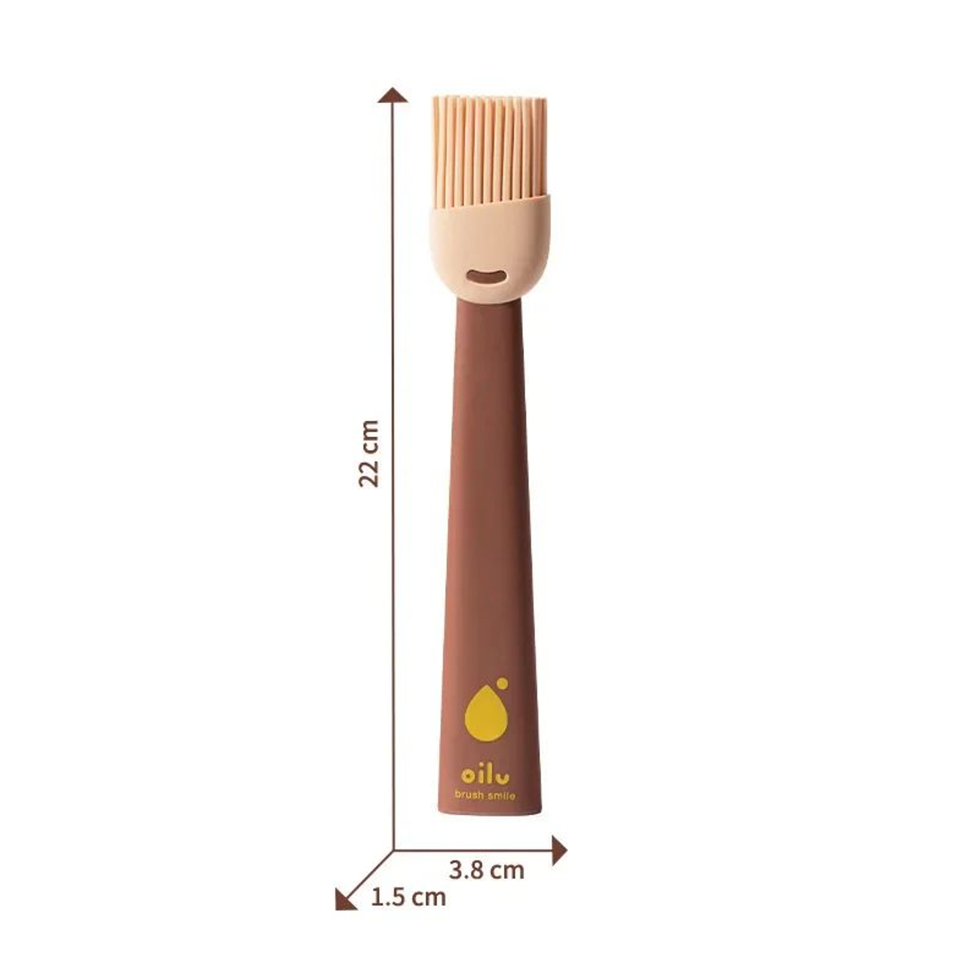 2Piece Silicone BBQ Oil Brush Set  HeatResistant Basting Brushes For Grilling Baking  Cooking 5