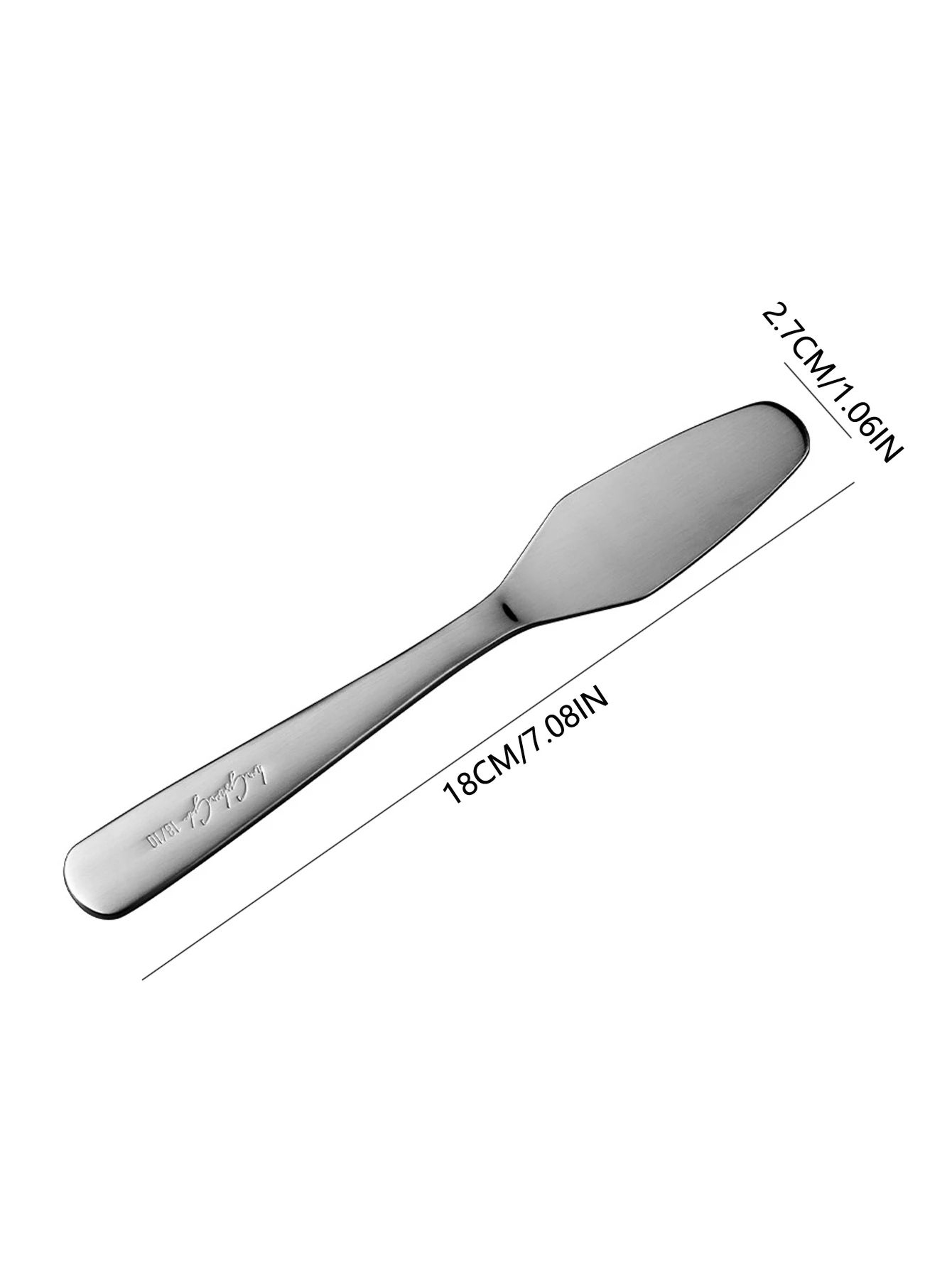 316L Stainless Steel Butter Spreader Knife  Multifunction Cheese Jam  Bread Cutter Utensil 7