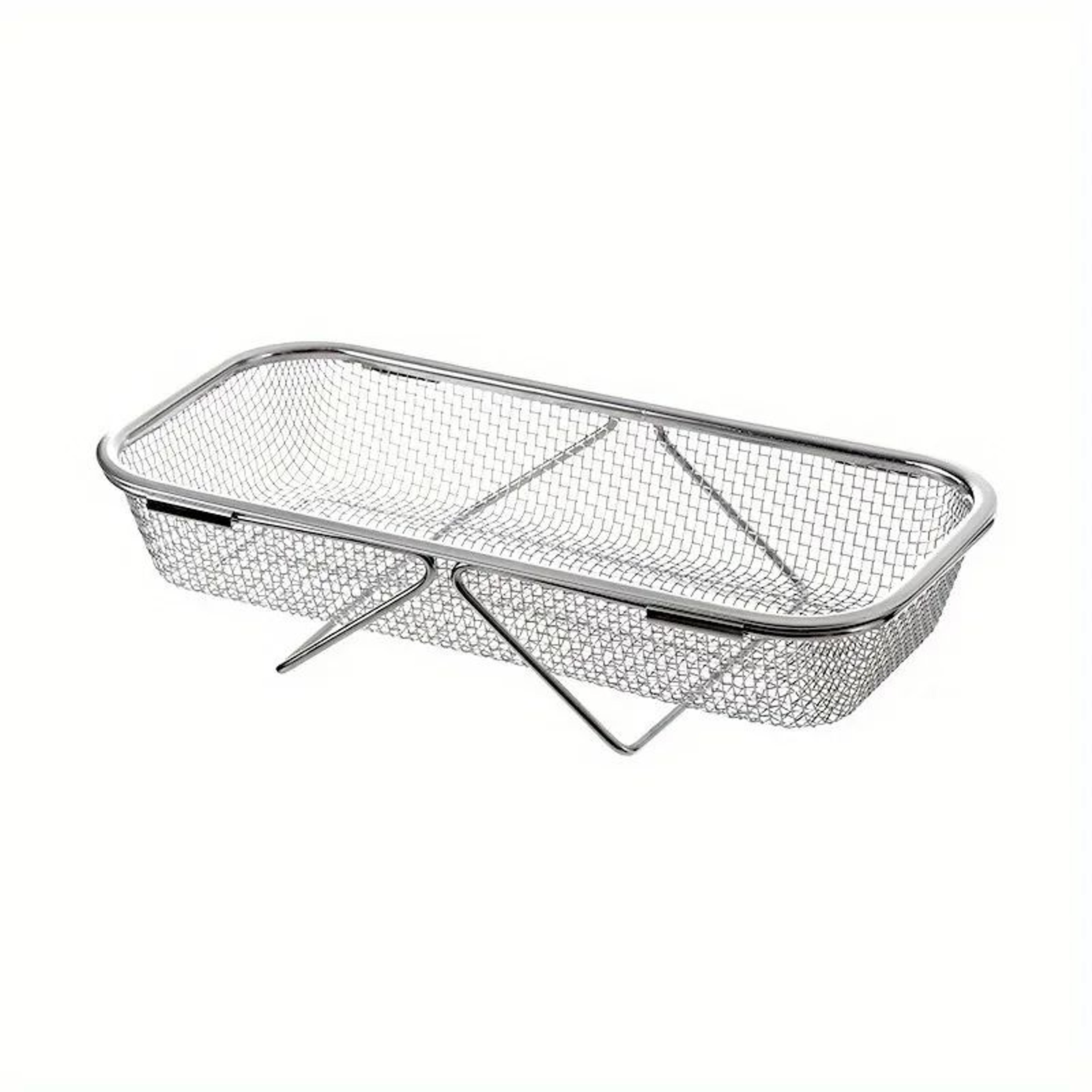 Adjustable Stainless Steel OvertheSink Colander Basket  Expandable Mesh Strainer For FruitsVegetabl 4