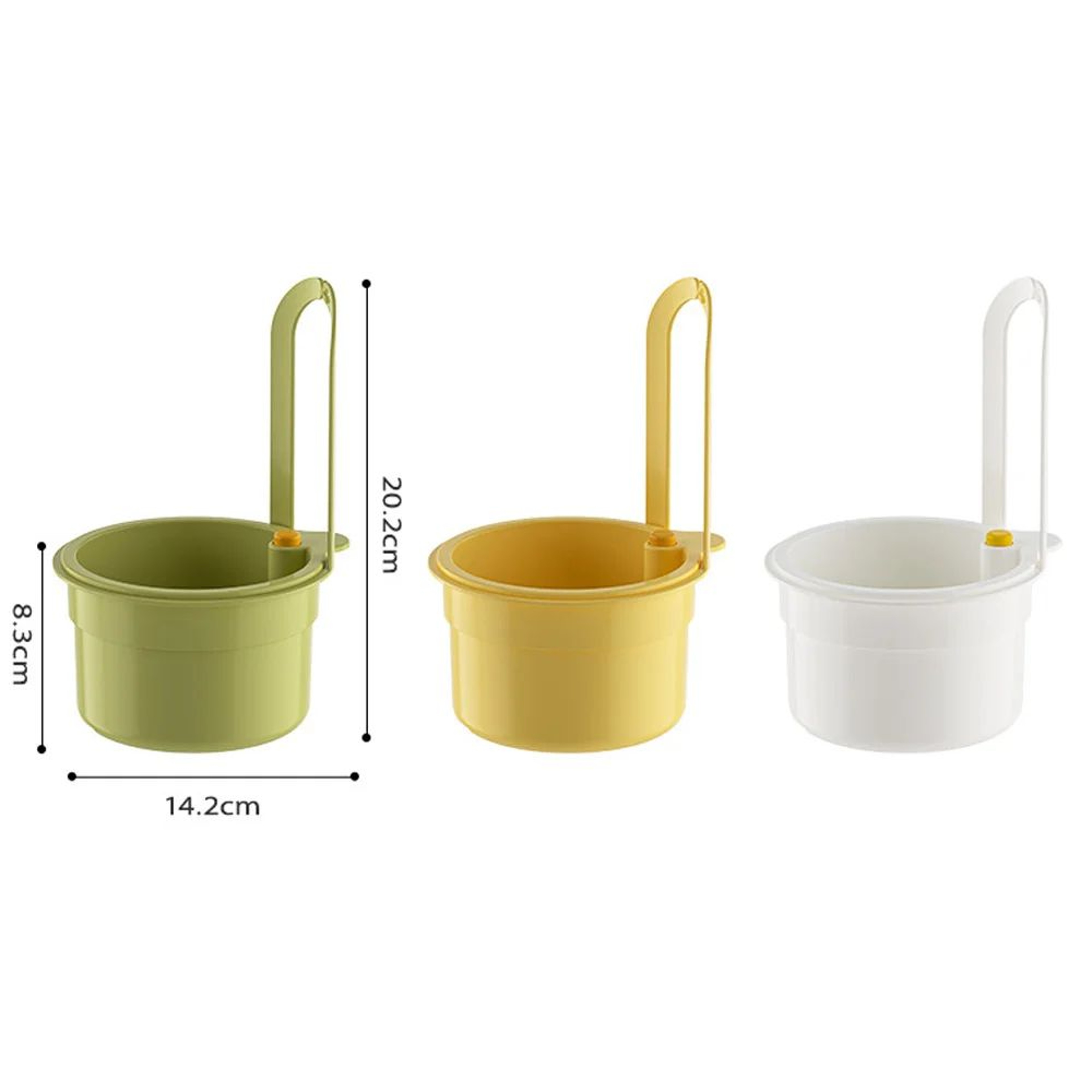 Sink Hanging Drain Basket With Openable Bottom  Kitchen Garbage Strainer  Quick Drain Organizer 5