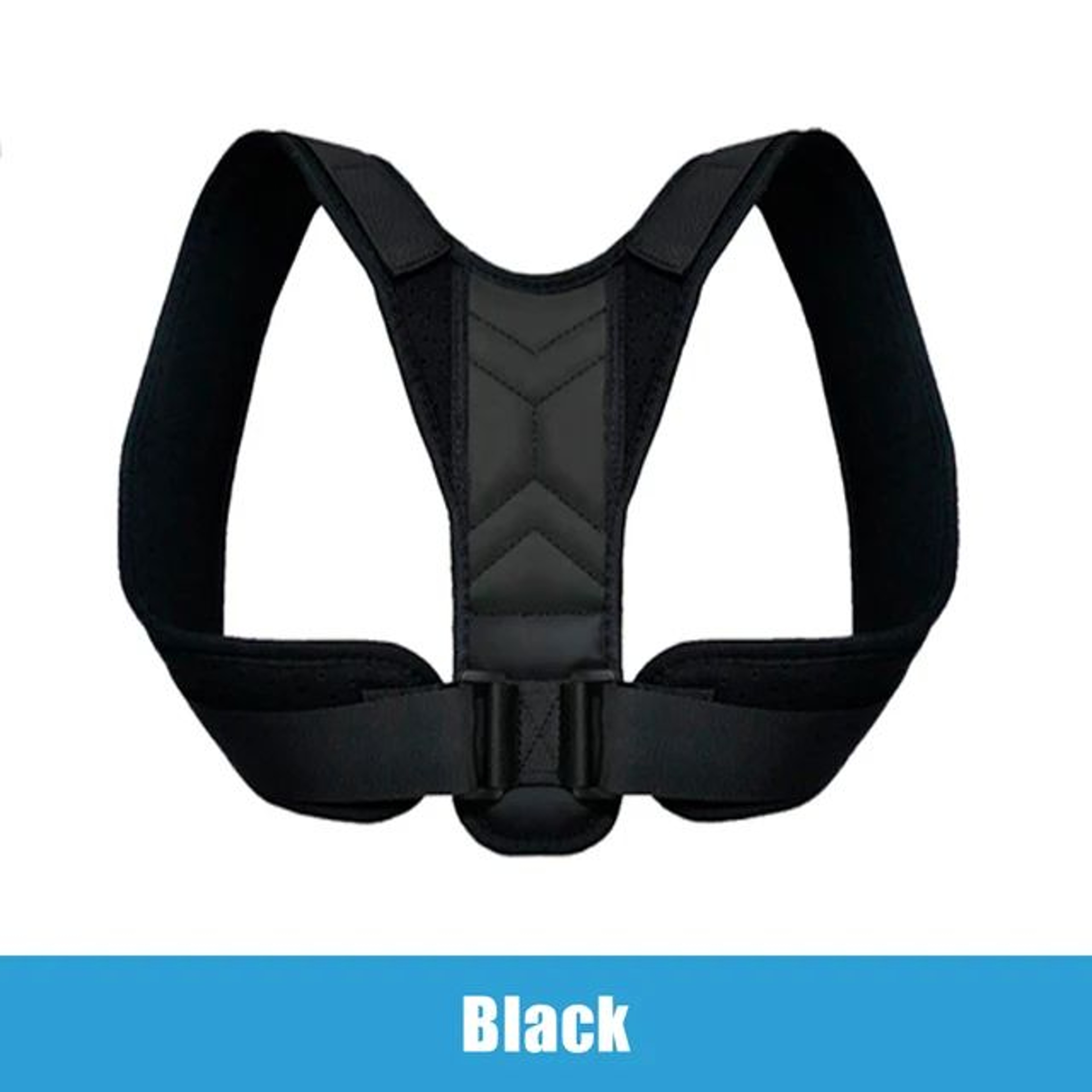 Adjustable Back Posture Corrector Brace  Shoulder Support  Neck Alignment Belt For Men  Women 5