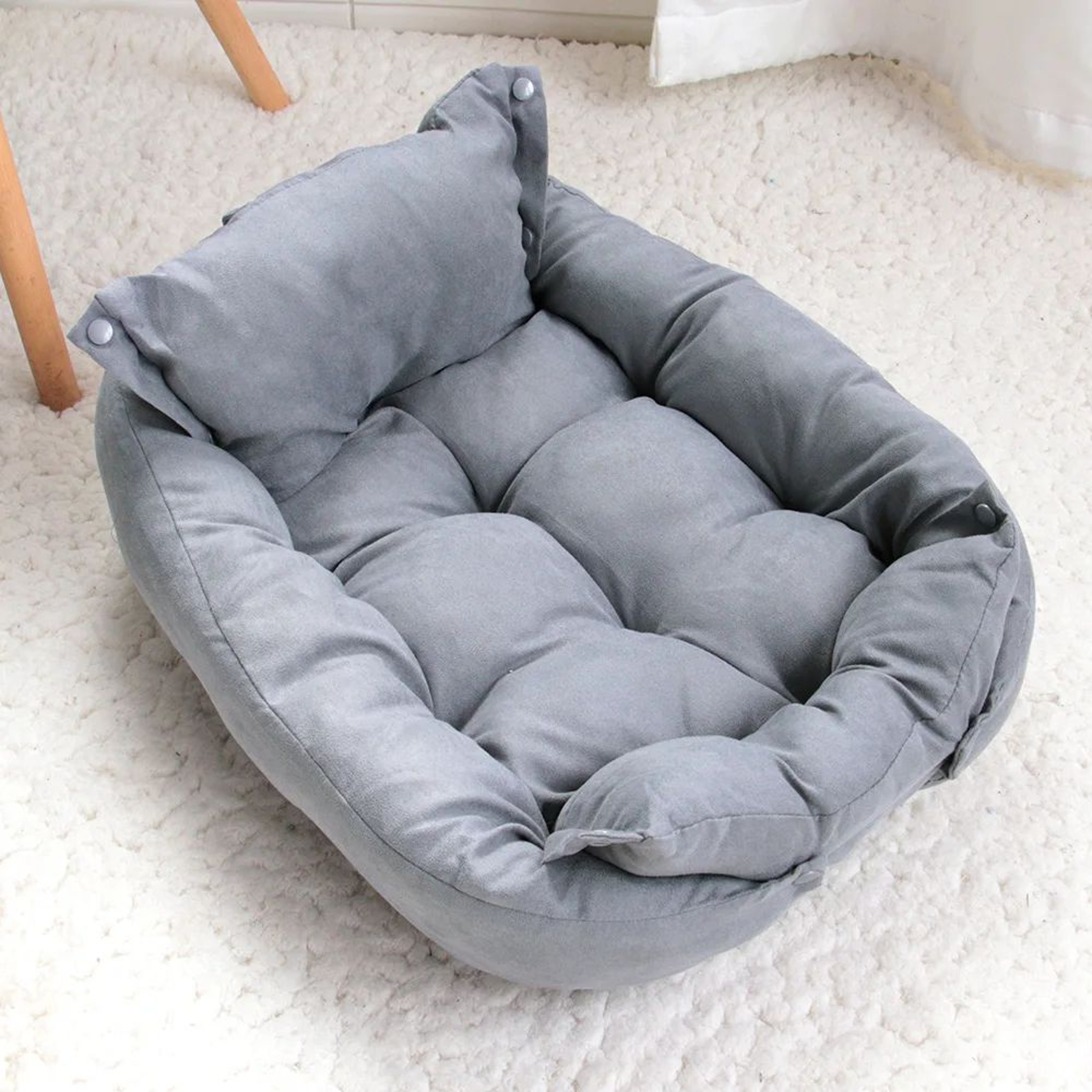 3in1 Multifunction Pet Bed Mat  Soft Warm Dog  Cat Sofa Cushion Nest 7