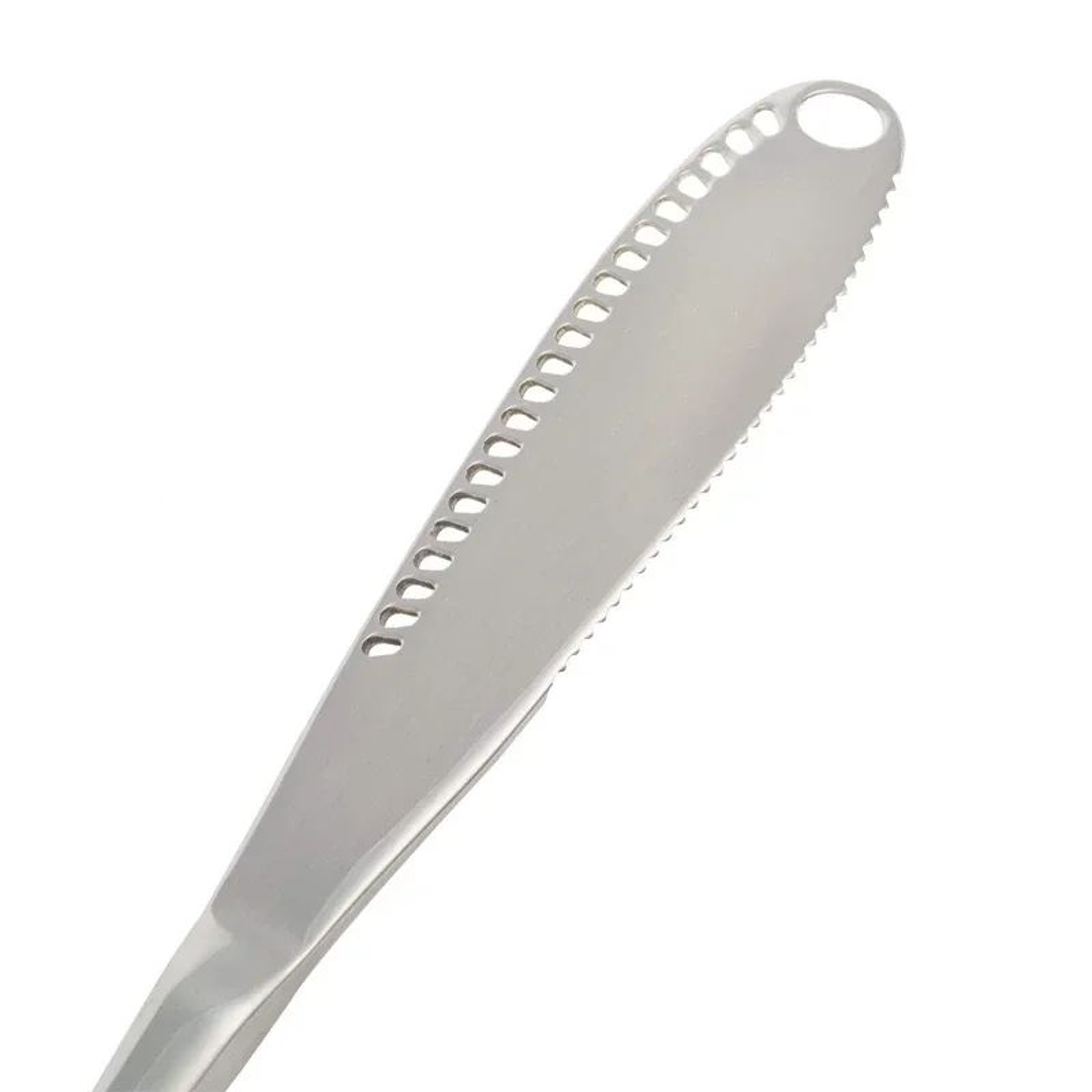 3in1 Stainless Steel Butter Knife With Spreader Holes  MultiUse Cheese Jam  Bread Spreading Knife T 4
