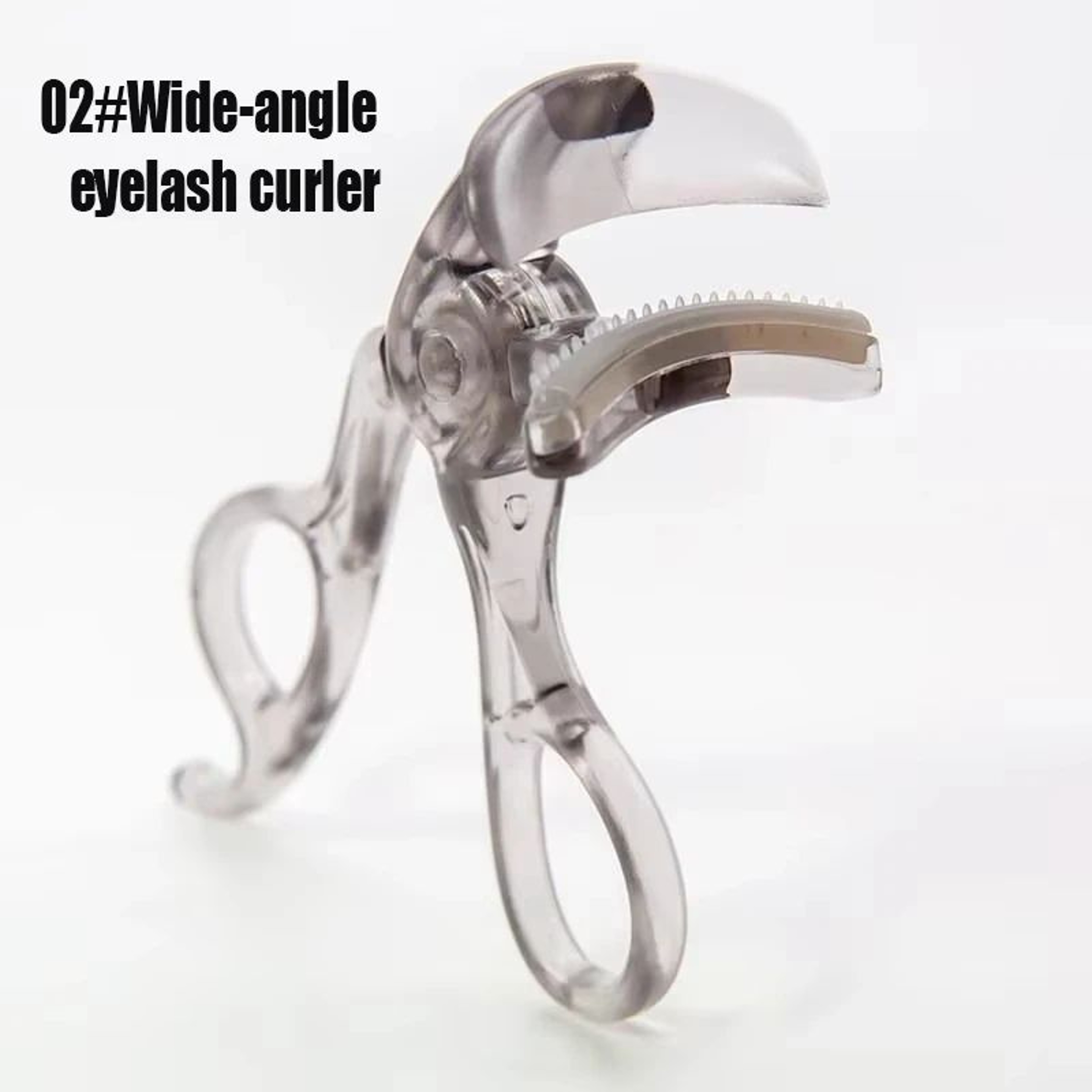DualType Eyelash Curler With Comb  Wide  Precision Clip Lash Curler For Natural LongLasting Curl 6