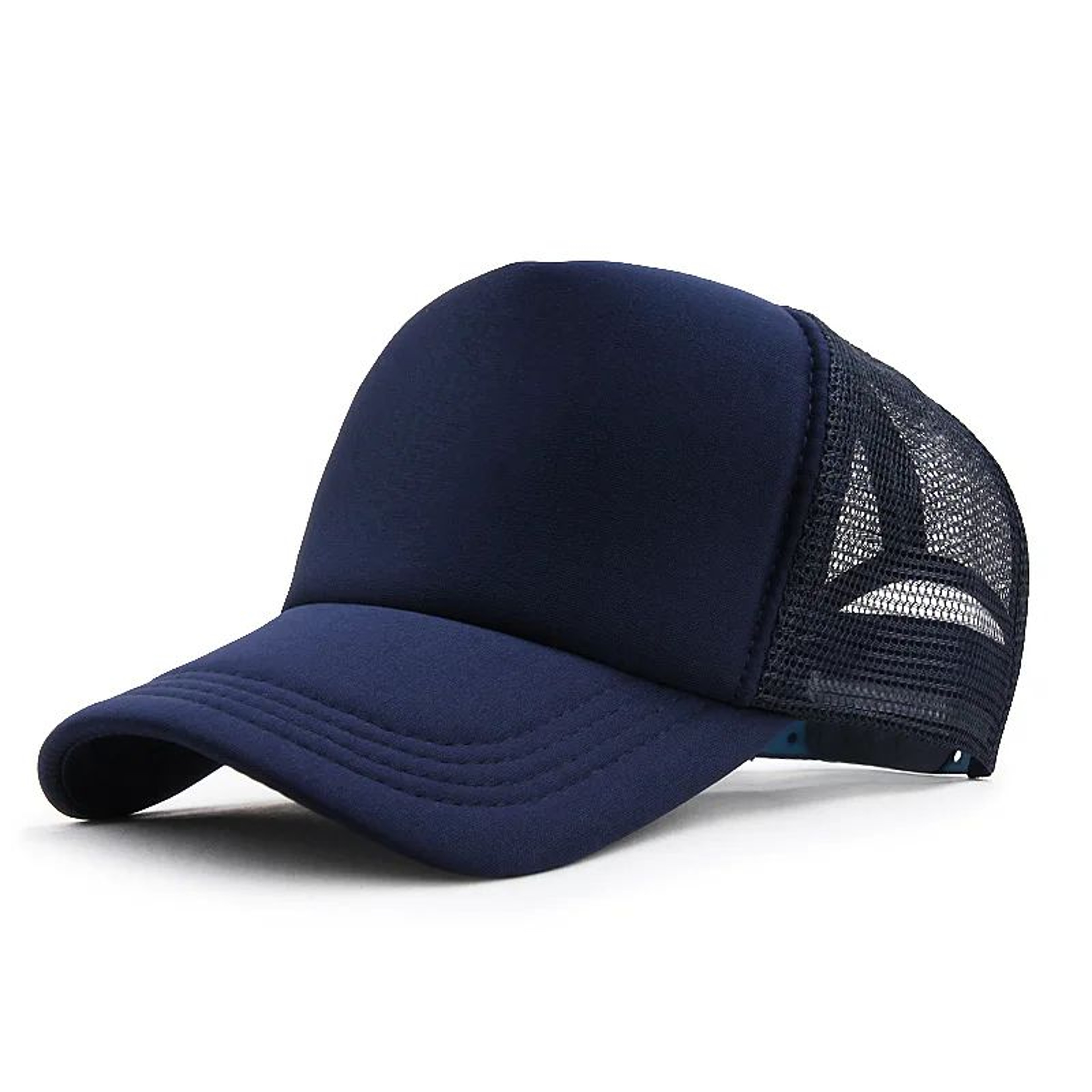 Unisex Mesh Snapback Baseball Cap  Adjustable Casual Trucker Hat For Men  Women 7