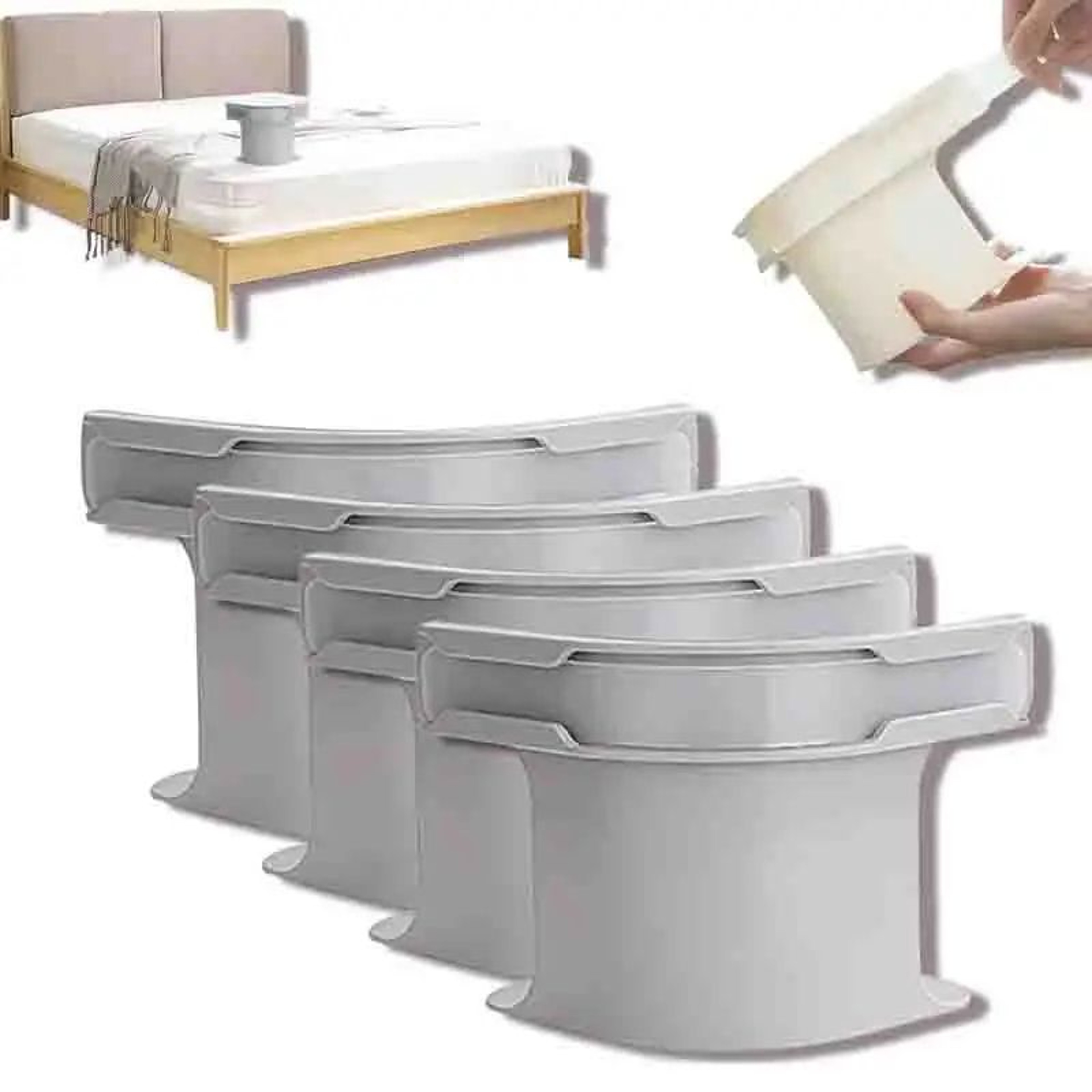 GripTight HeavyDuty Bed Sheet Clips  Adjustable Corner Grippers For Secure  WrinkleFree Bedding 0