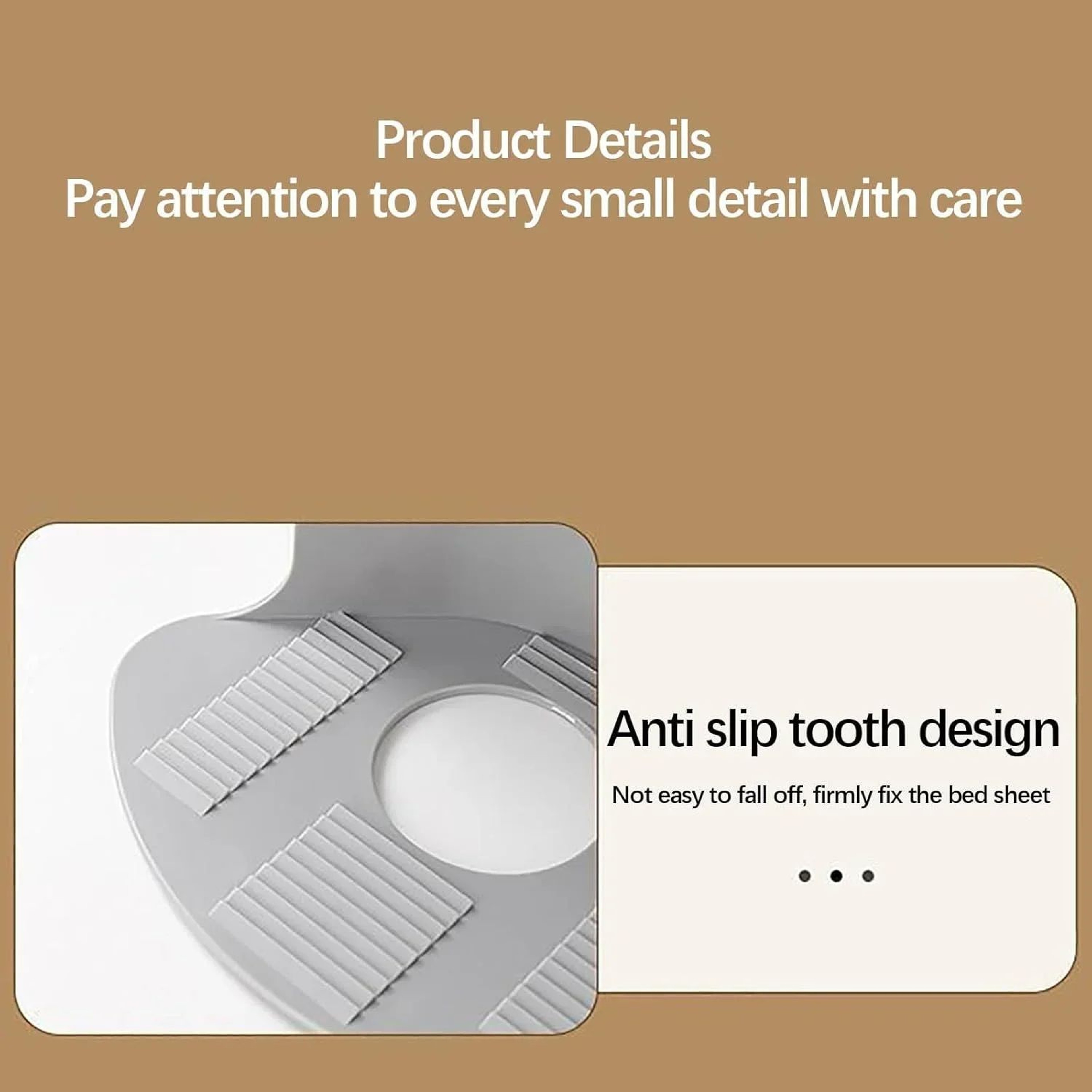 GripTight HeavyDuty Bed Sheet Clips  Adjustable Corner Grippers For Secure  WrinkleFree Bedding 4