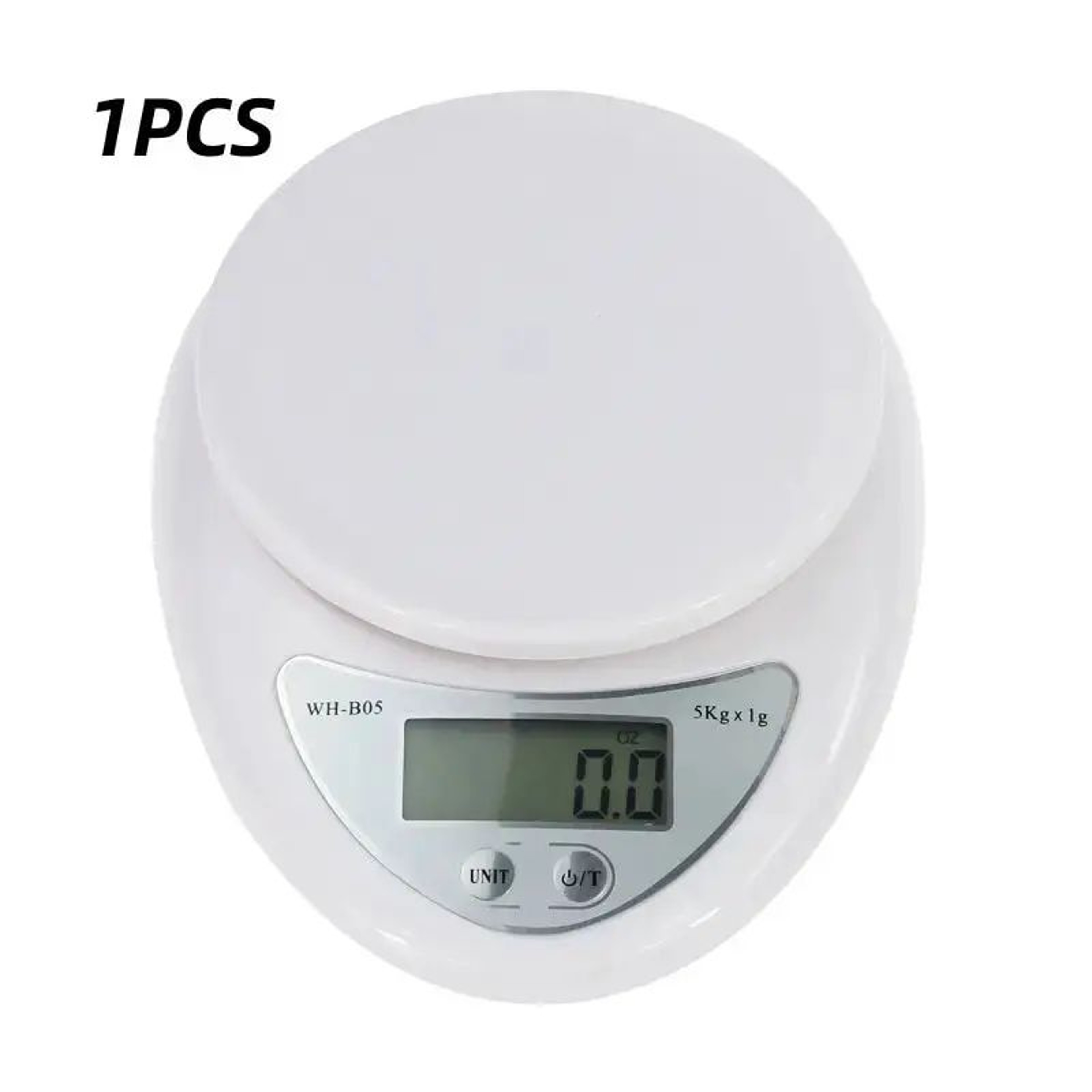 11 Lb High Precision Digital Kitchen Scale  Portable LED Food Weighing Scale For Cooking Baking  Me 6