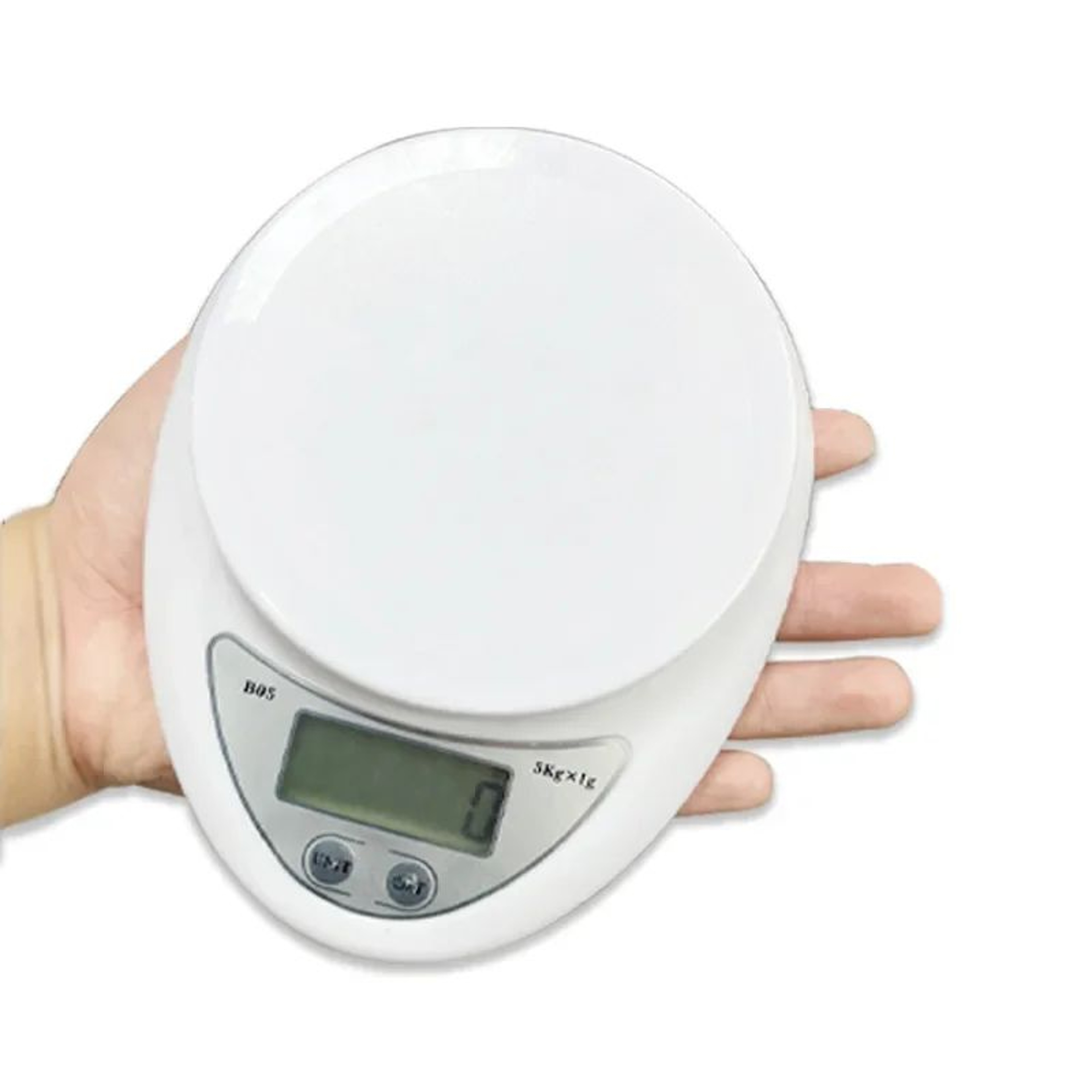 11lb Digital Kitchen Scale With LED Display  High Precision Portable Food Weighing Scale For Cookin 1