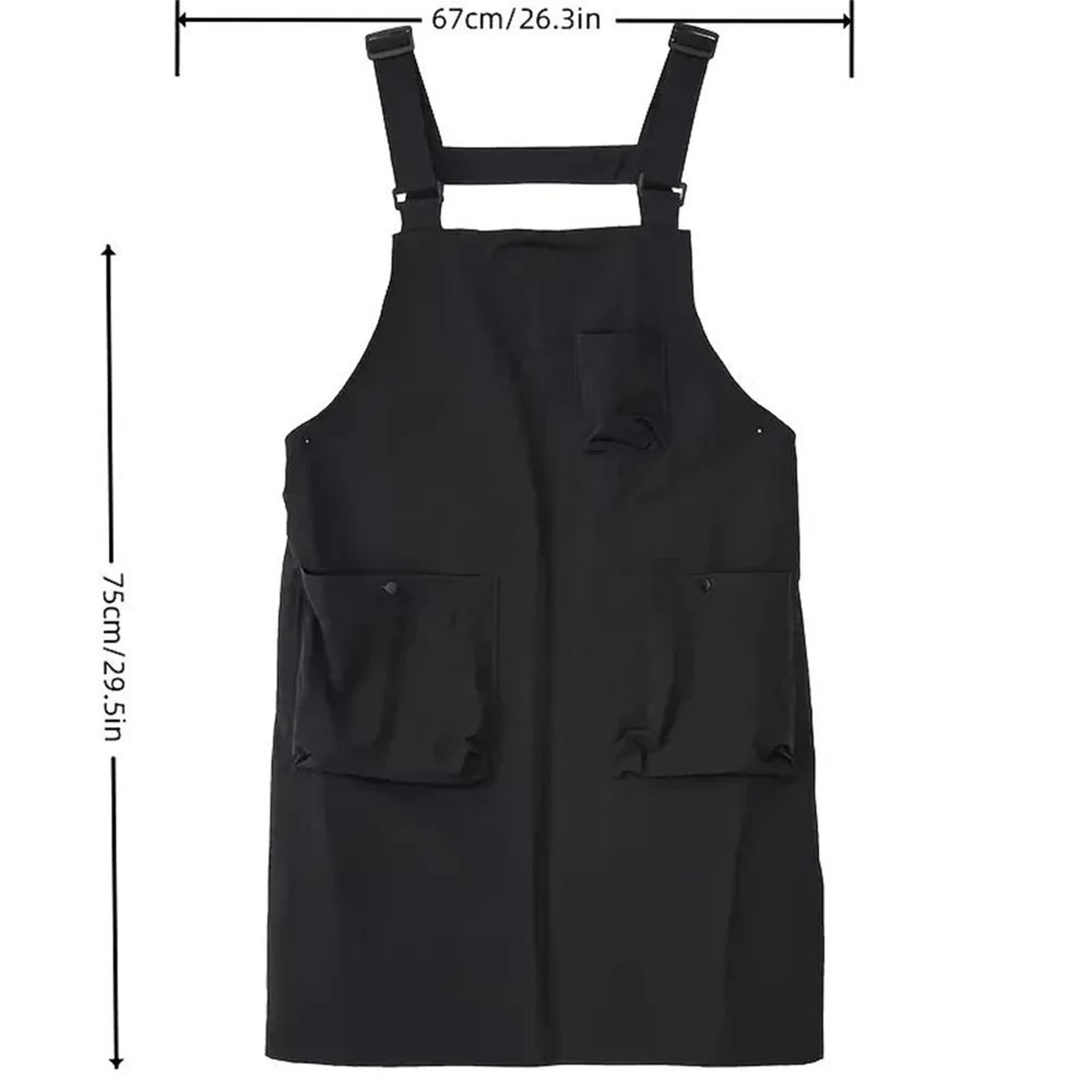 KoreanStyle Waterproof Vest Apron  Unisex MultiPurpose Workwear For Kitchen Barber Coffee Shop  Hom 5