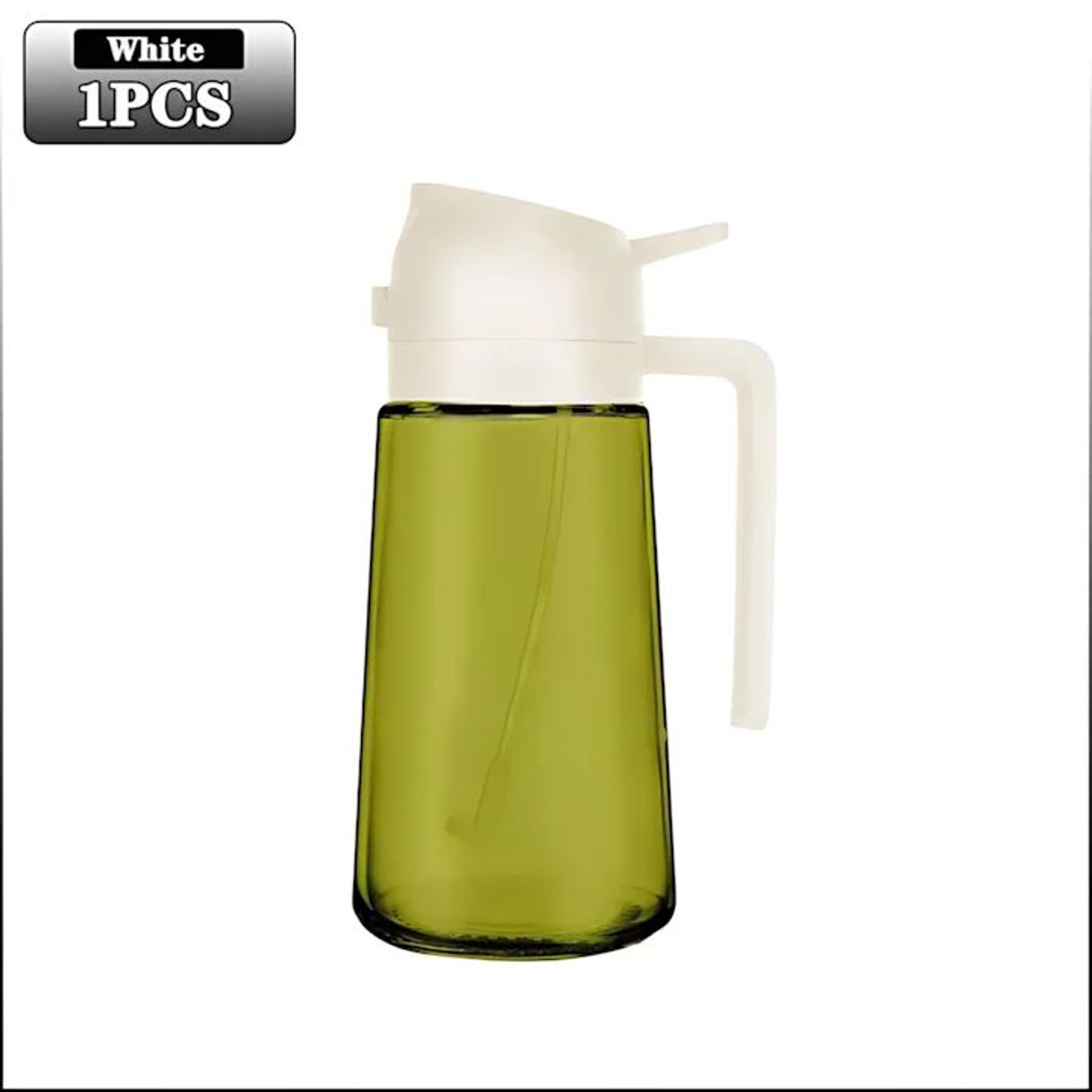 2in1 Dark Glass Oil Sprayer  Dispenser  Lightproof Olive Oil Mister For Cooking Salads  BBQ 7
