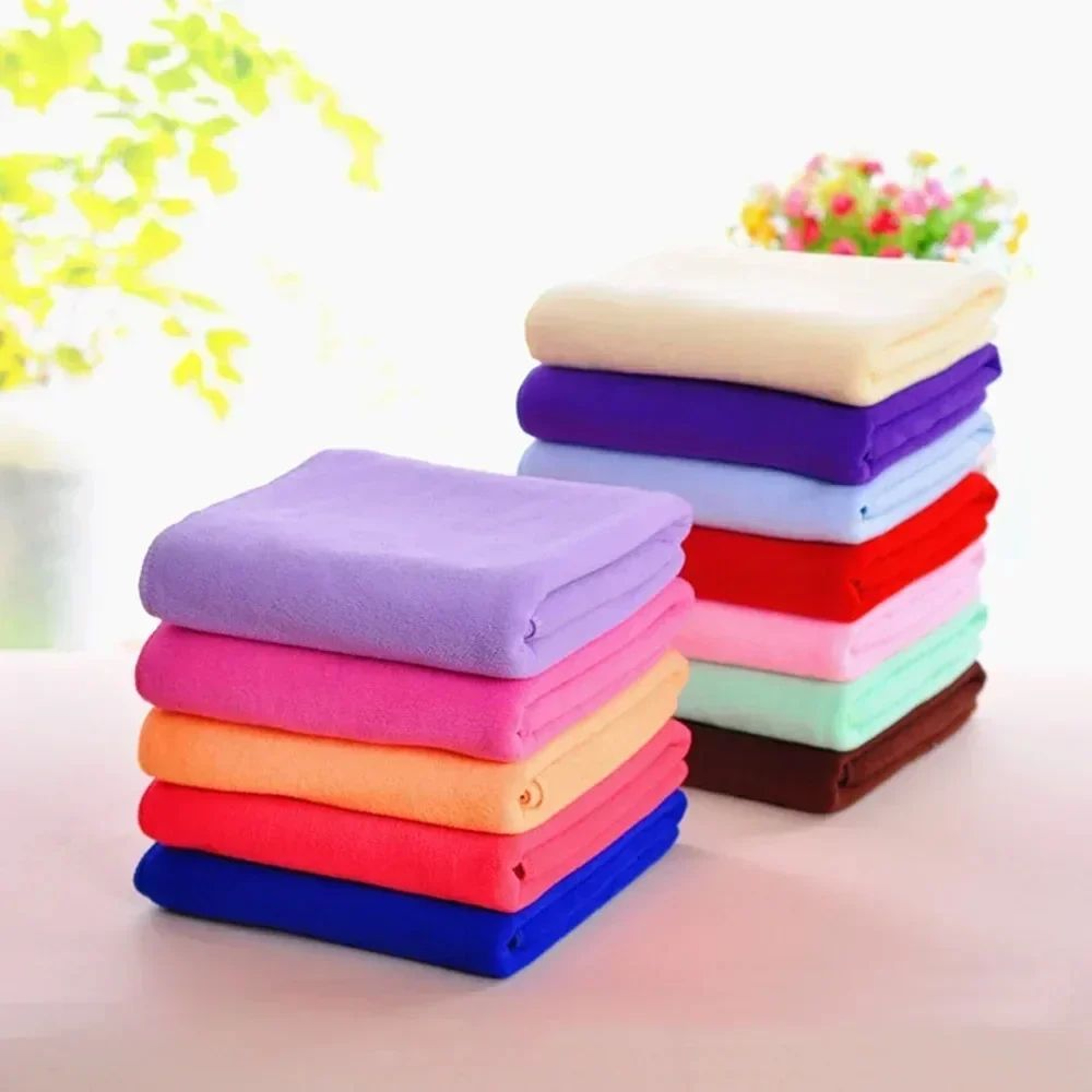 UltraSoft Microfiber Bath Towel  QuickDry Absorbent Beach  Shower Towel 3
