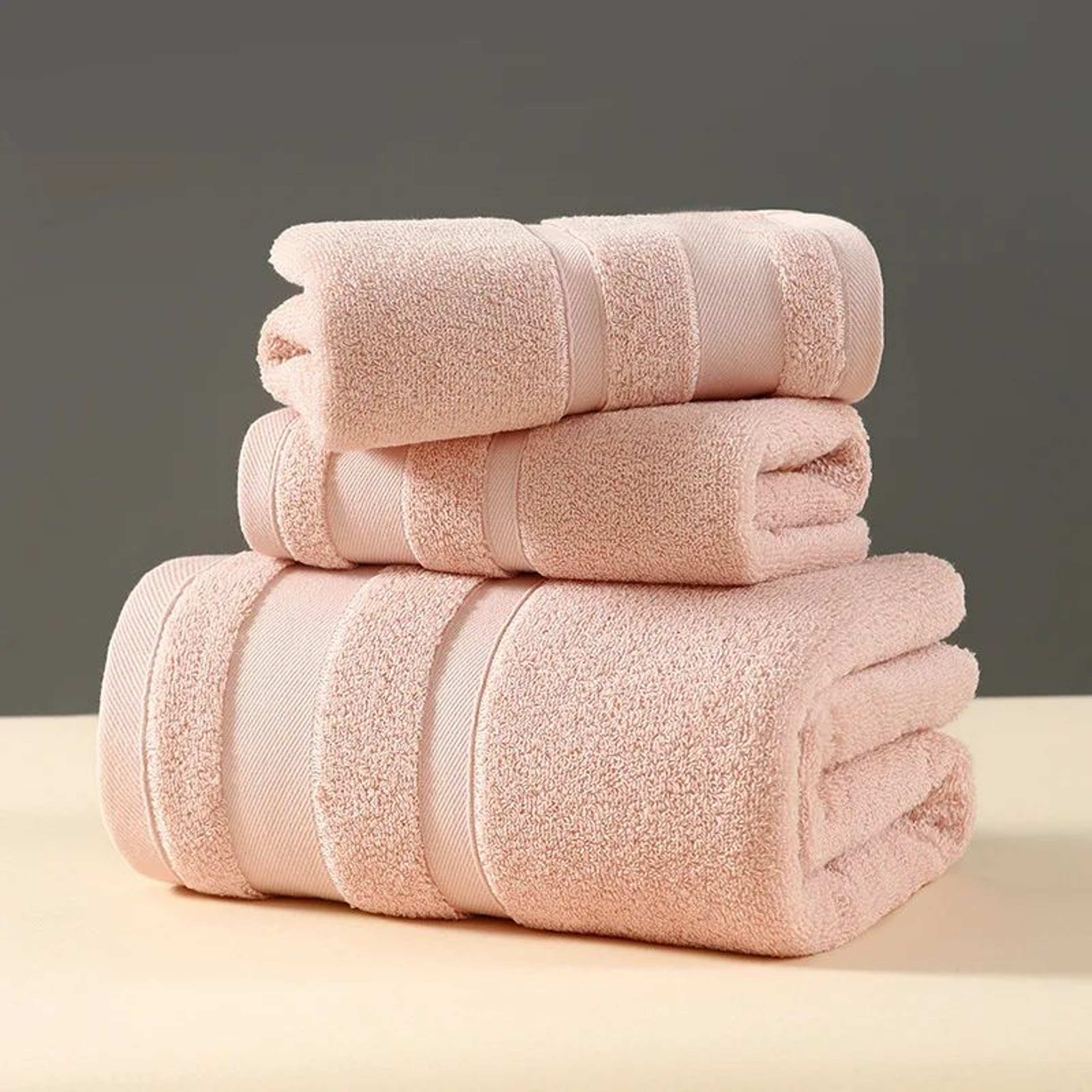 PureSoft Cotton Towel Set  UltraAbsorbent Bath  Hand Towels In Multiple Sizes Gift Set 10