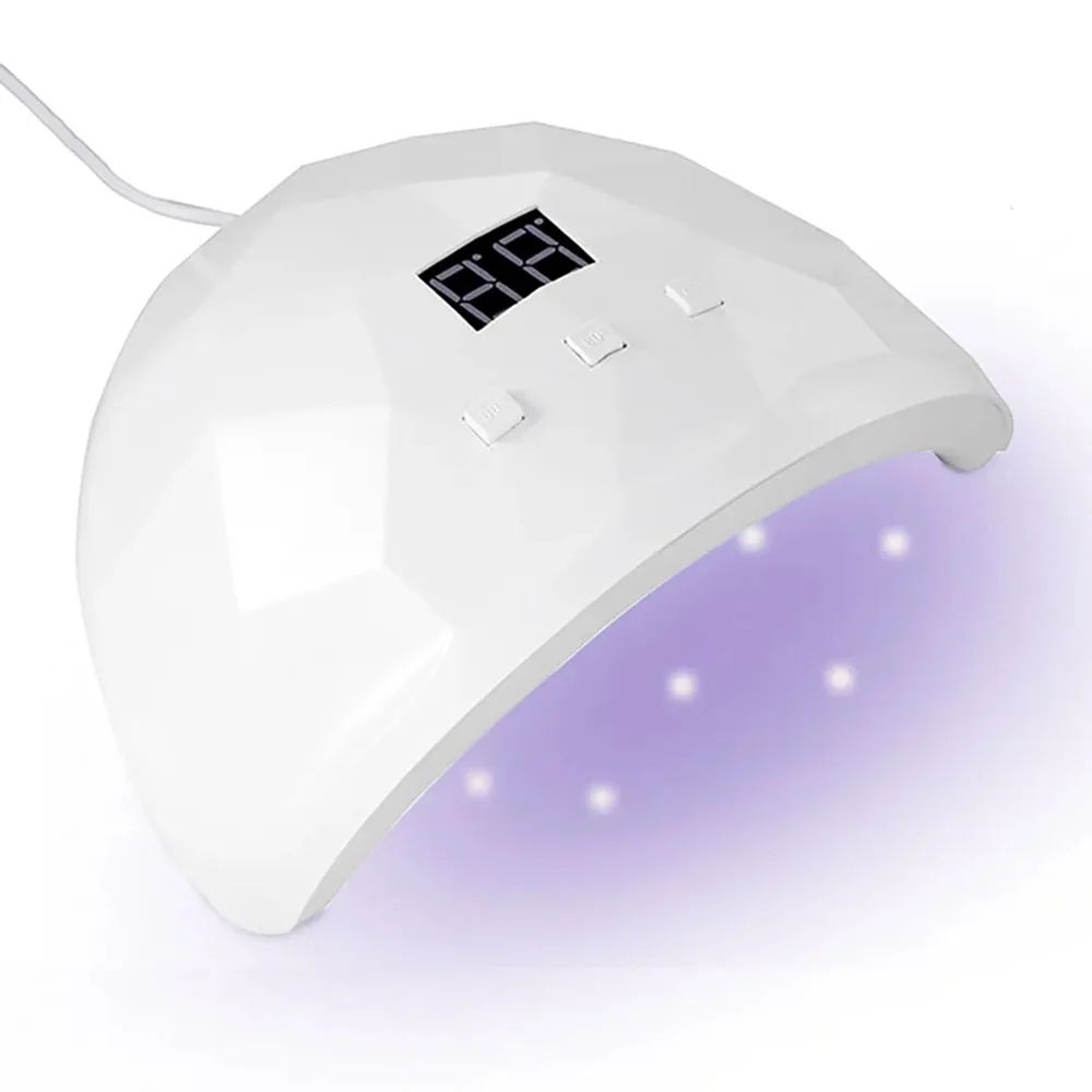 LULAA 88W UV LED Nail Lamp  Fast Gel Nail Dryer With Eye Protection  3 Timer Settings 4