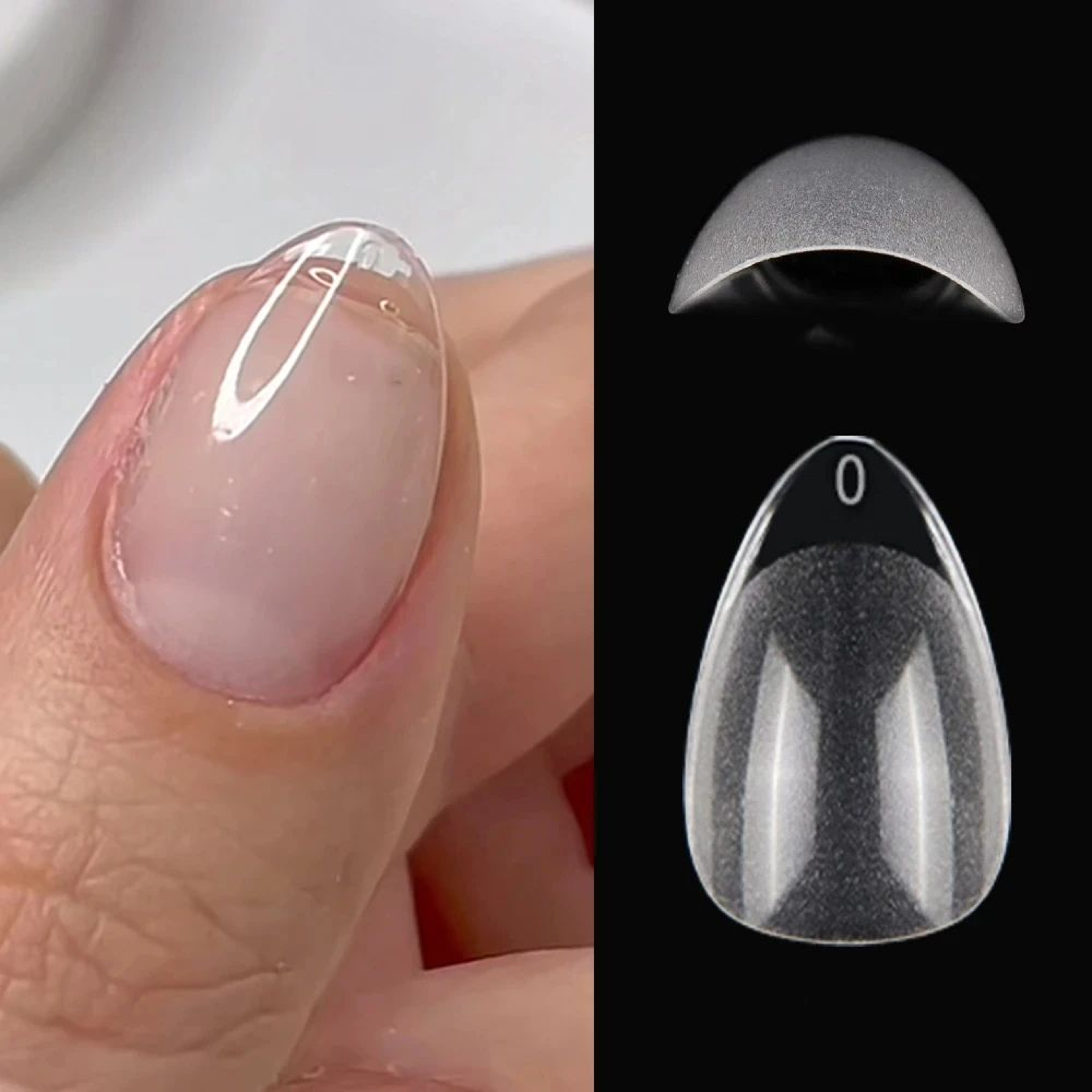 FlexiFit XXS Almond Soft Gel Nail Tips  120pcs Short PressOn Gel X Full Cover Artificial Nails 11